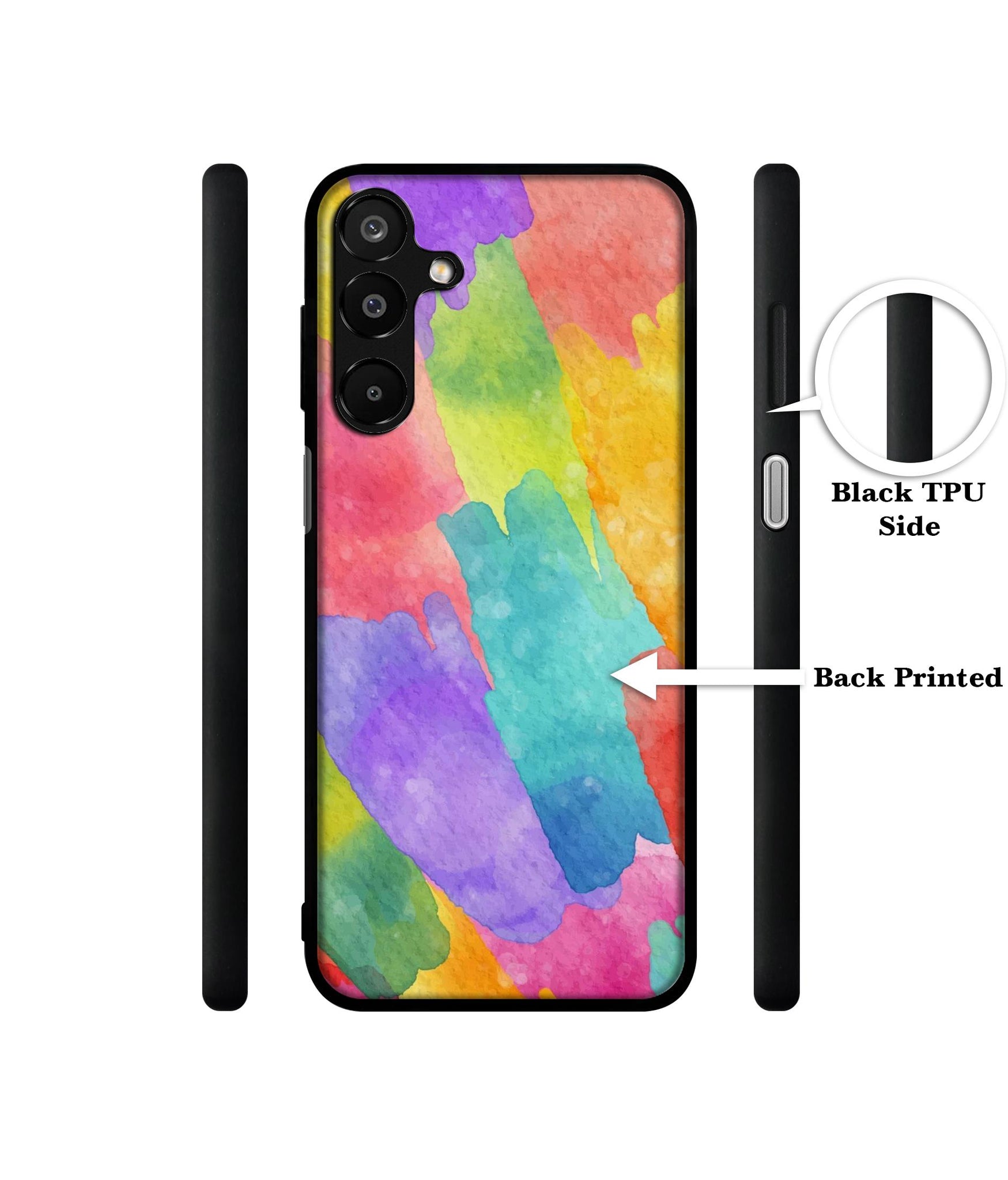 Water Paint Colorful Abstract Designer 2D Printed Back Case Cover for Samsung Galaxy A16 4G / A16 5G
