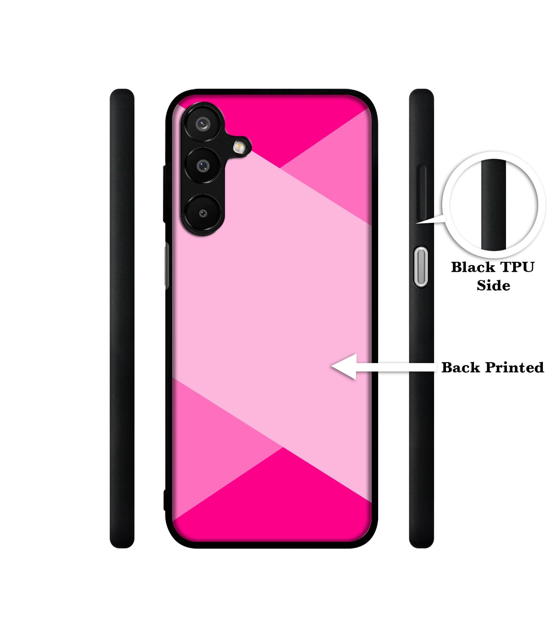Pink Cross Vector Designer 2D Printed Back Case Cover for Samsung Galaxy A16 4G / A16 5G