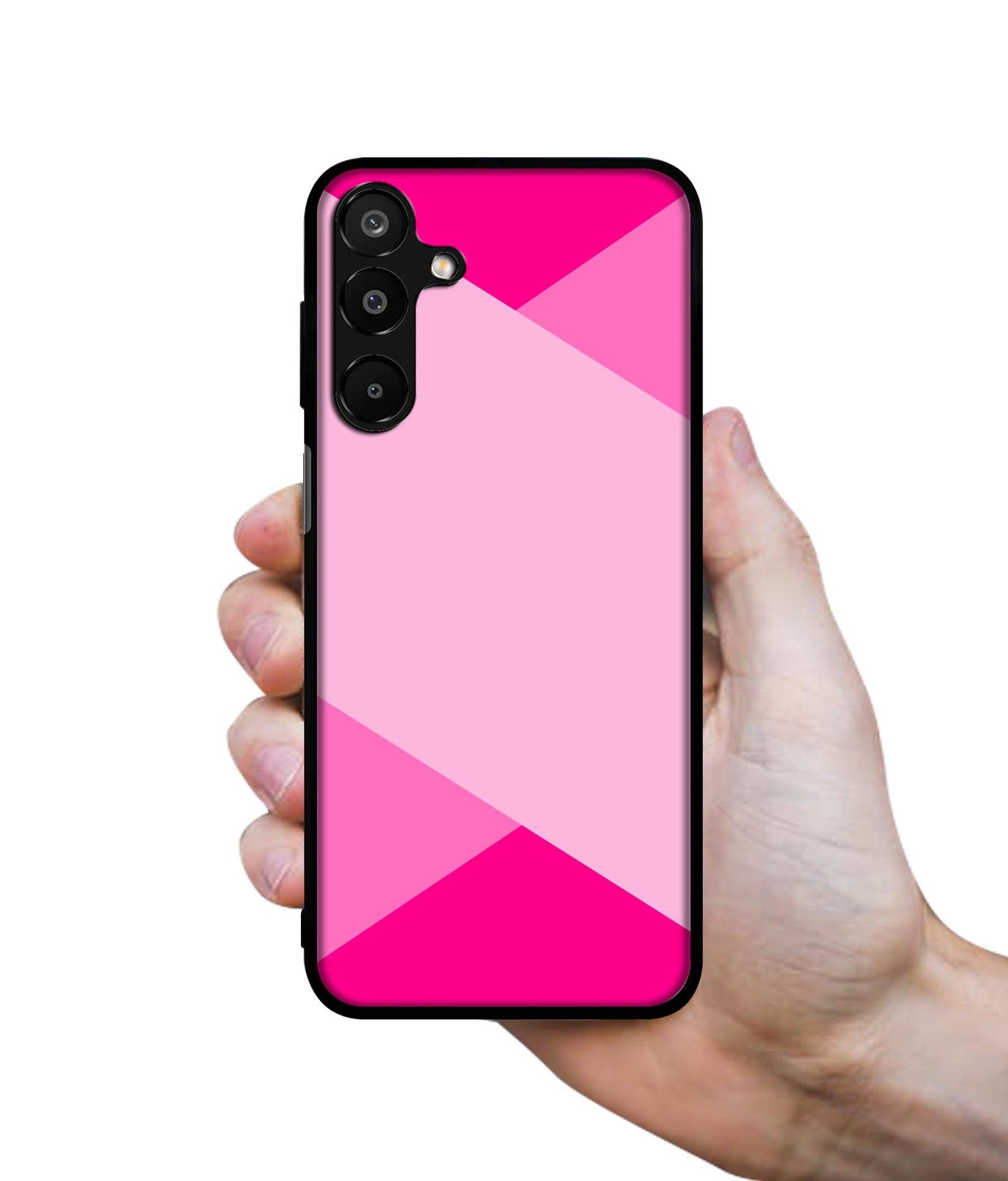 Pink Cross Vector Designer 2D Printed Back Case Cover for Samsung Galaxy A16 4G / A16 5G