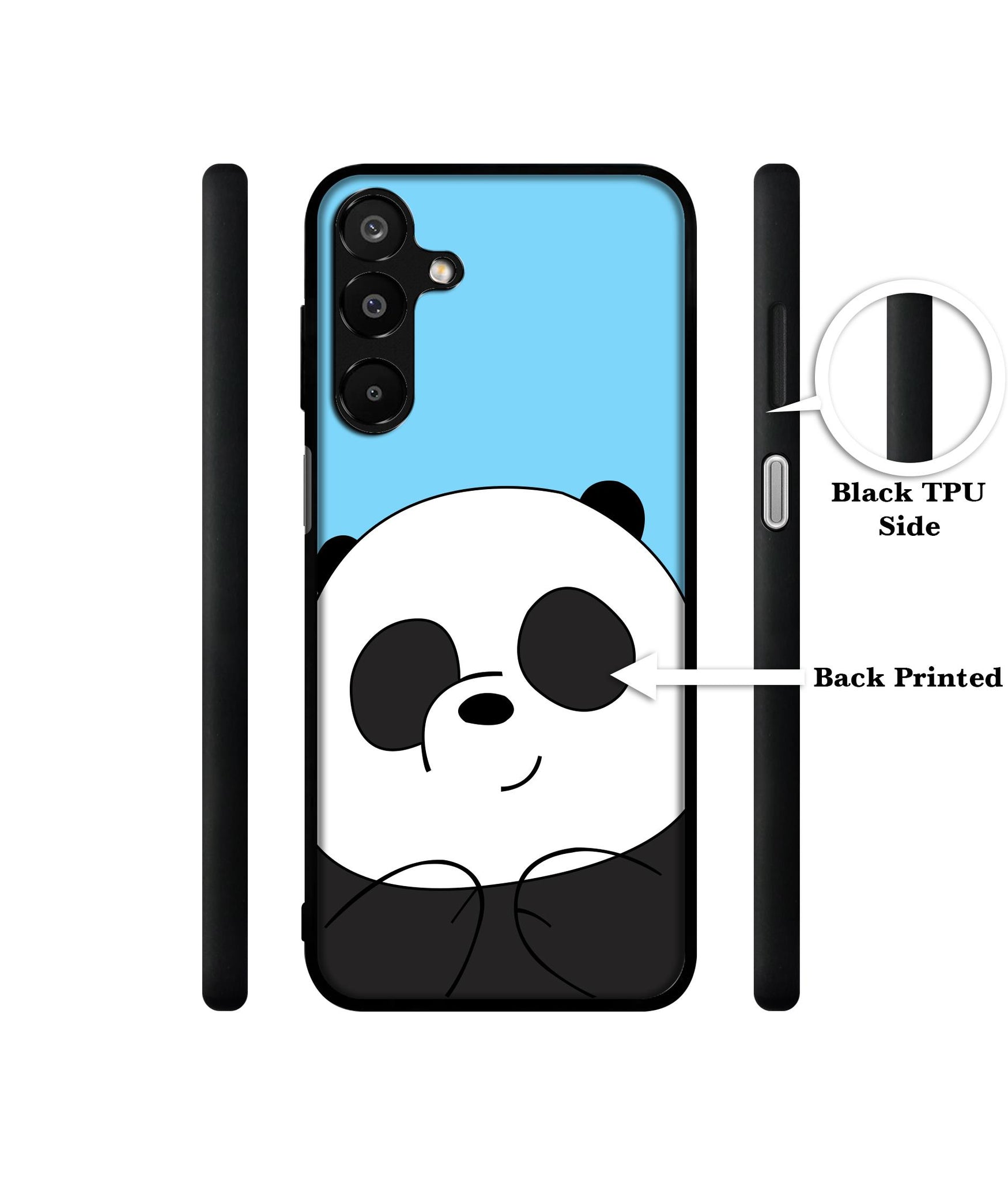 Cute Panda Designer 2D Printed Back Case Cover for Samsung Galaxy A16 4G / A16 5G