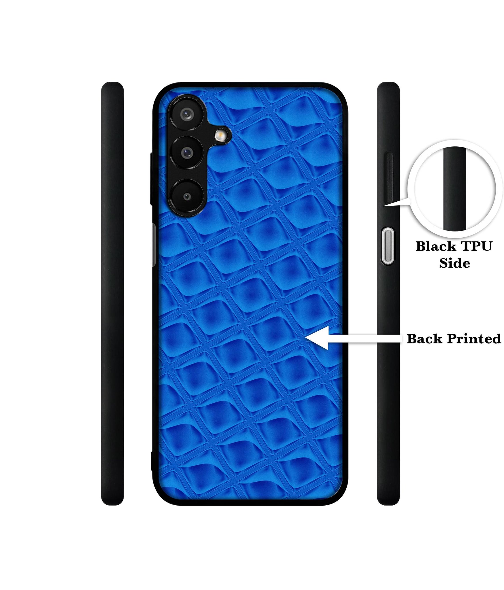 Blue Diamond Designer 2D Printed Back Case Cover for Samsung Galaxy A16 4G / A16 5G
