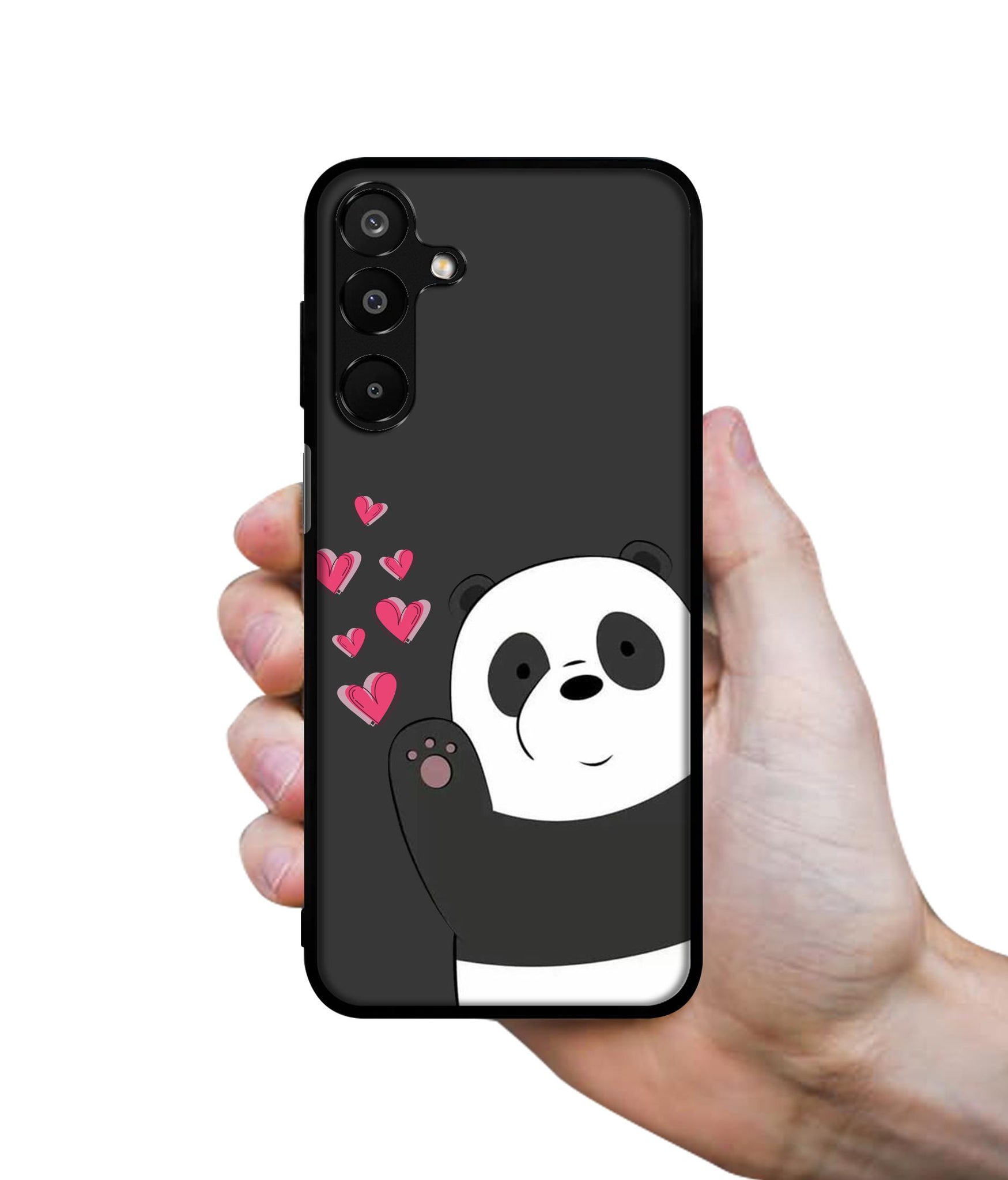 Love Panda Designer 2D Printed Back Case Cover for Samsung Galaxy A16 4G / A16 5G