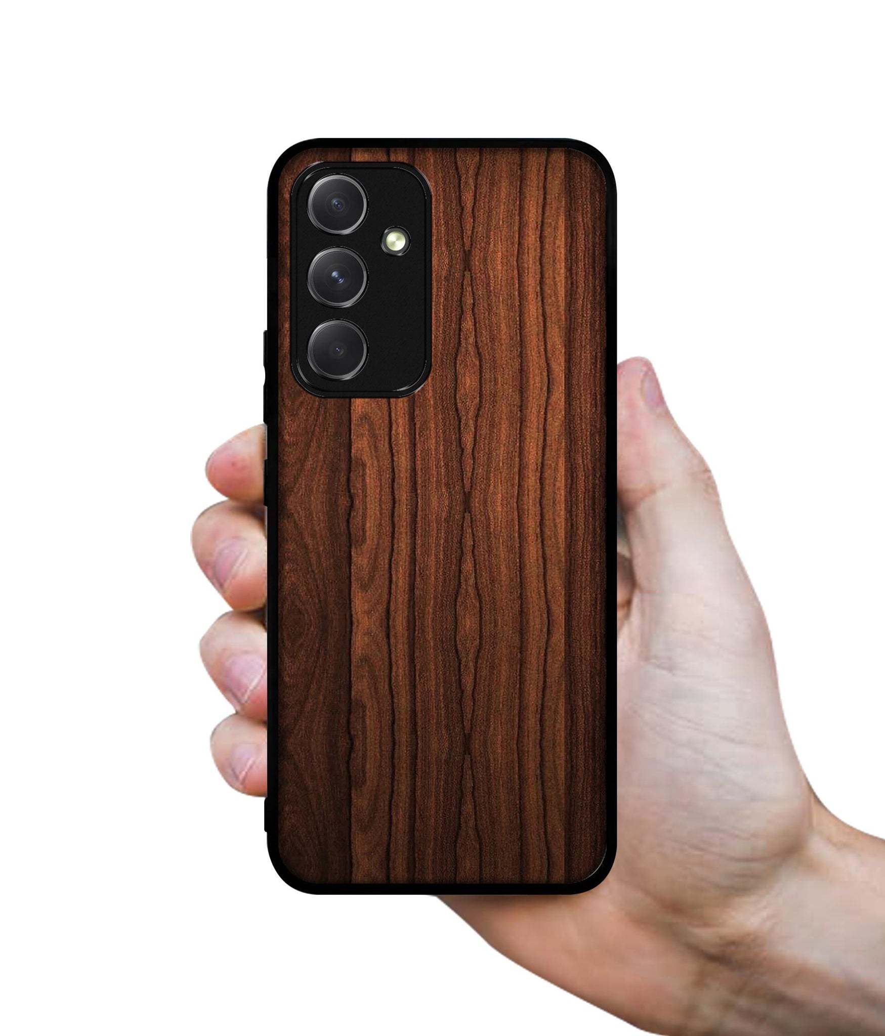 Brown Wooden Texture Designer 2D Printed Back Case Cover for Samsung Galaxy A54 5G