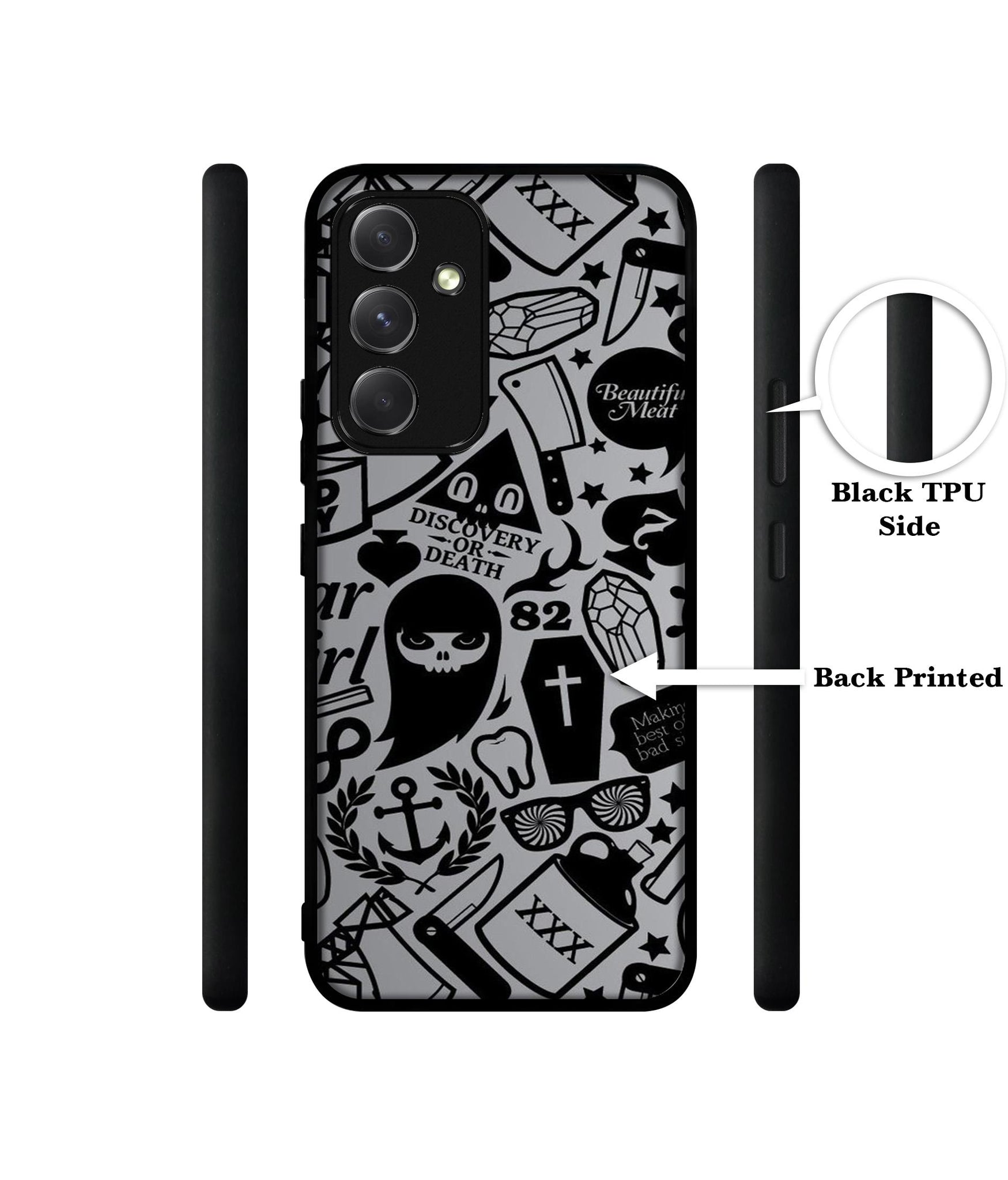Discover Or Death Designer 2D Printed Back Case Cover for Samsung Galaxy A54 5G