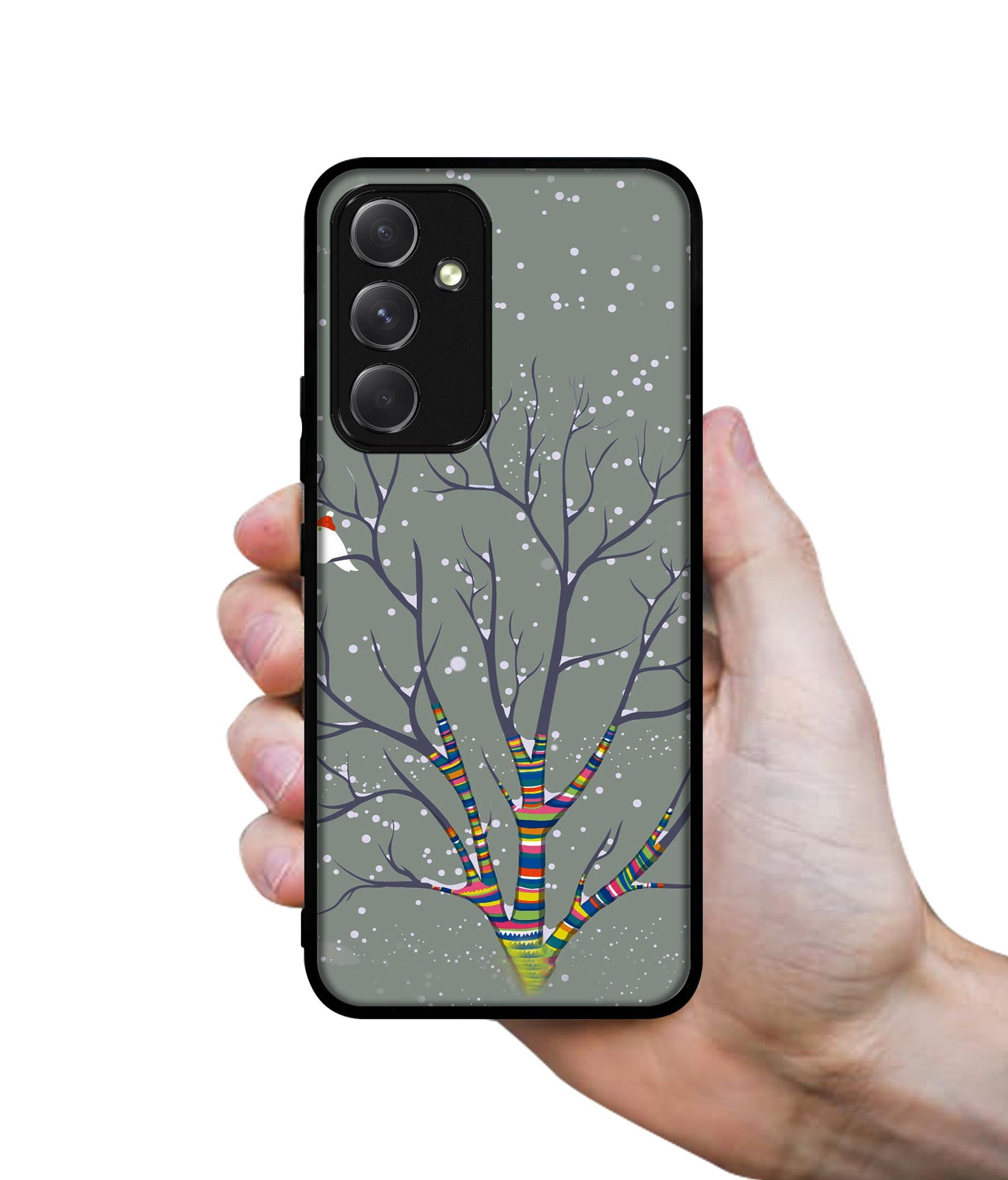 Winter Pattern Print Designer 2D Printed Back Case Cover for Samsung Galaxy A54 5G