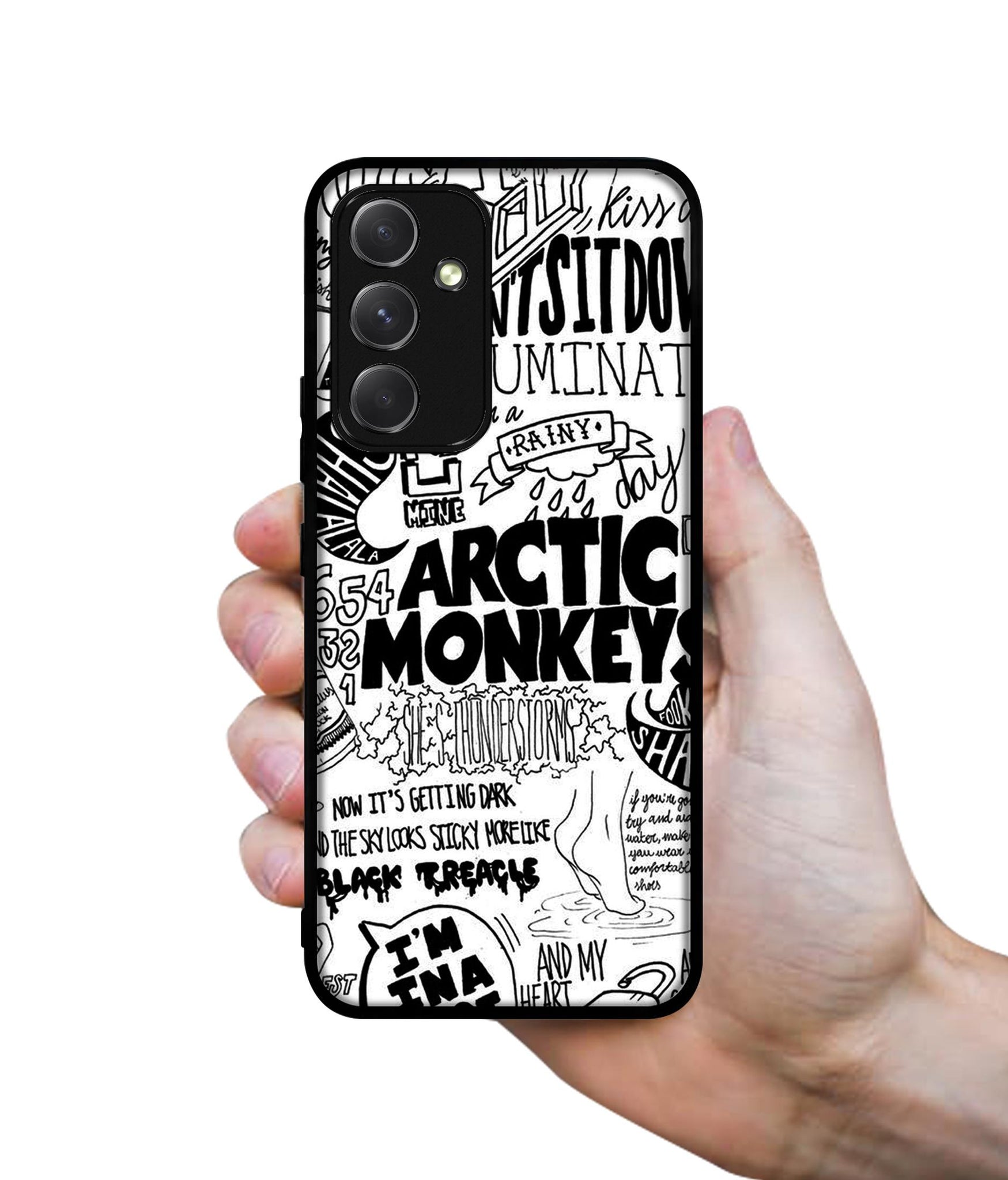 Arctic Monkeys Pattern Designer 2D Printed Back Case Cover for Samsung Galaxy A54 5G