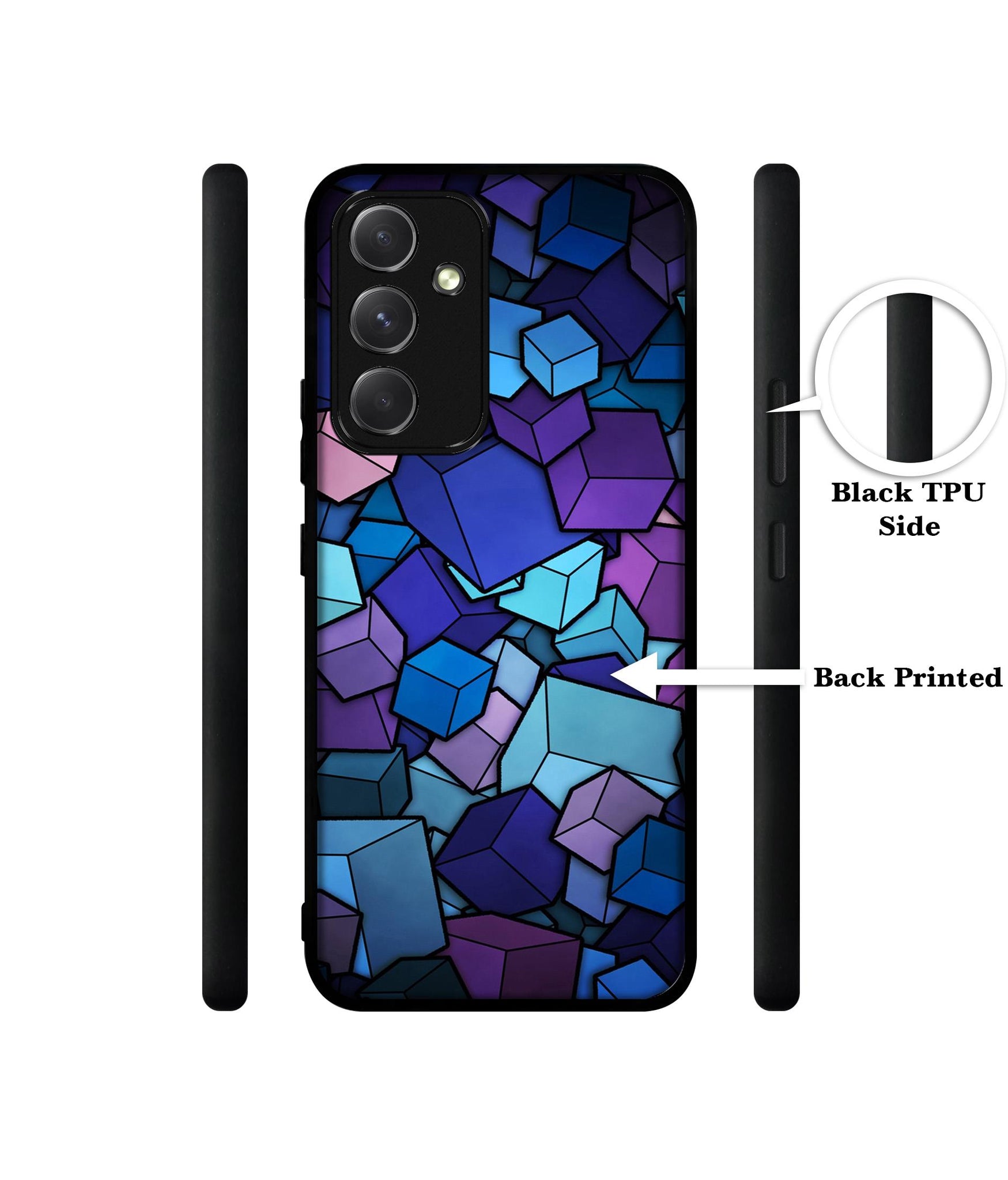 Color Box Designer 2D Printed Back Case Cover for Samsung Galaxy A54 5G