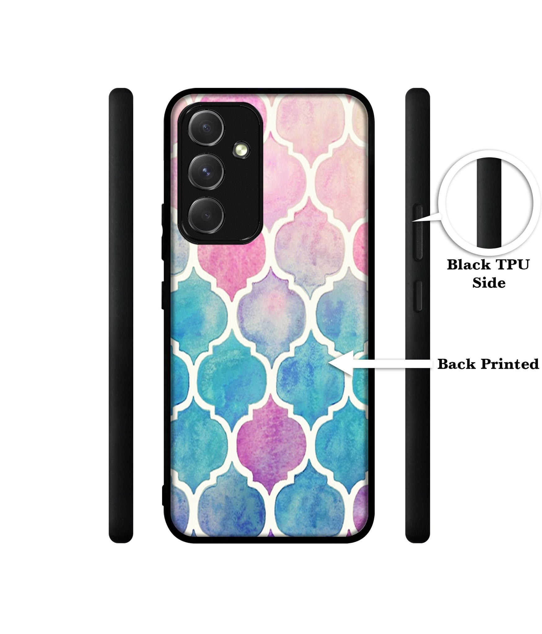 Patterns Art Designer 2D Printed Back Case Cover for Samsung Galaxy A54 5G