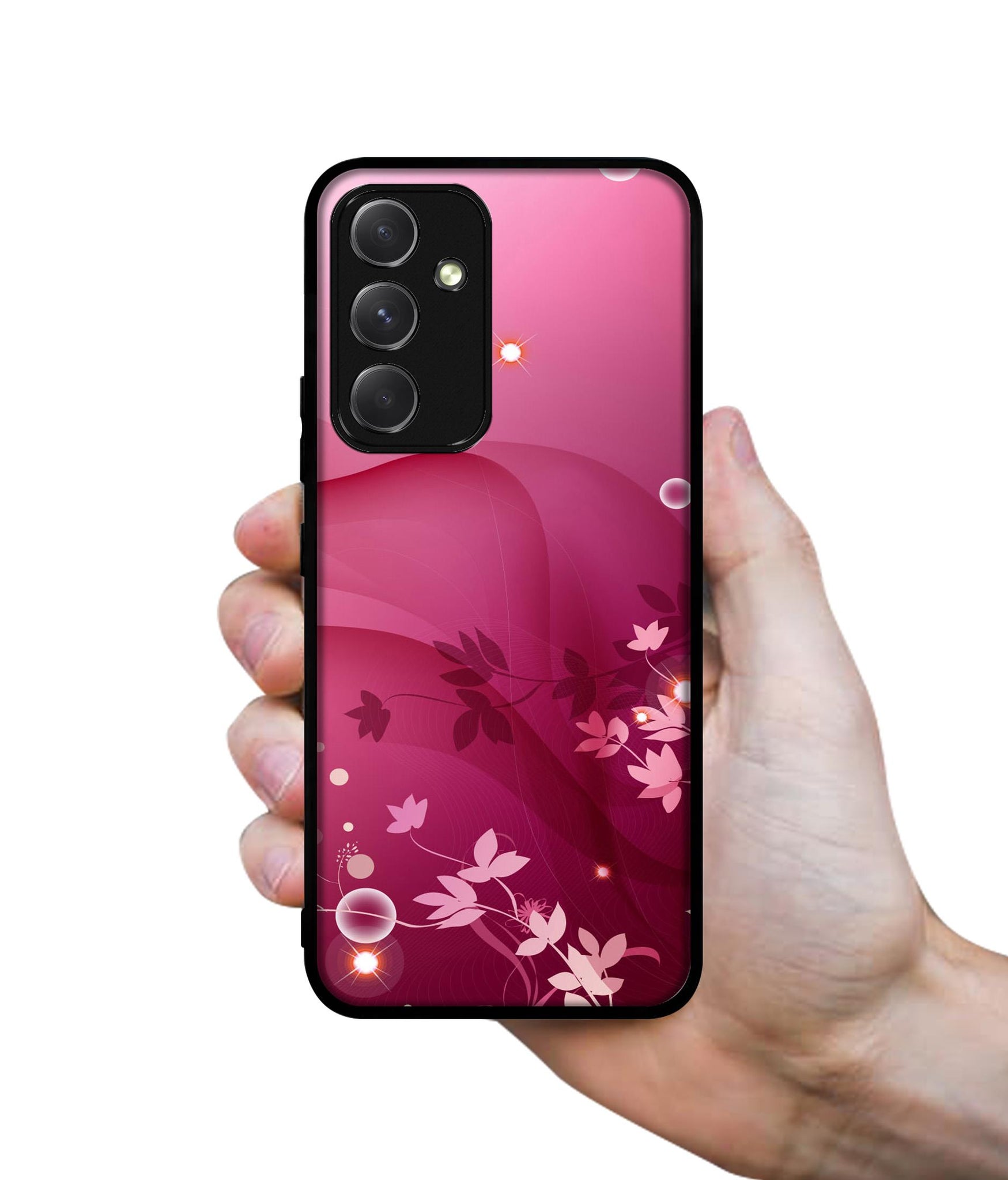 Pink Abstract Designer 2D Printed Back Case Cover for Samsung Galaxy A54 5G
