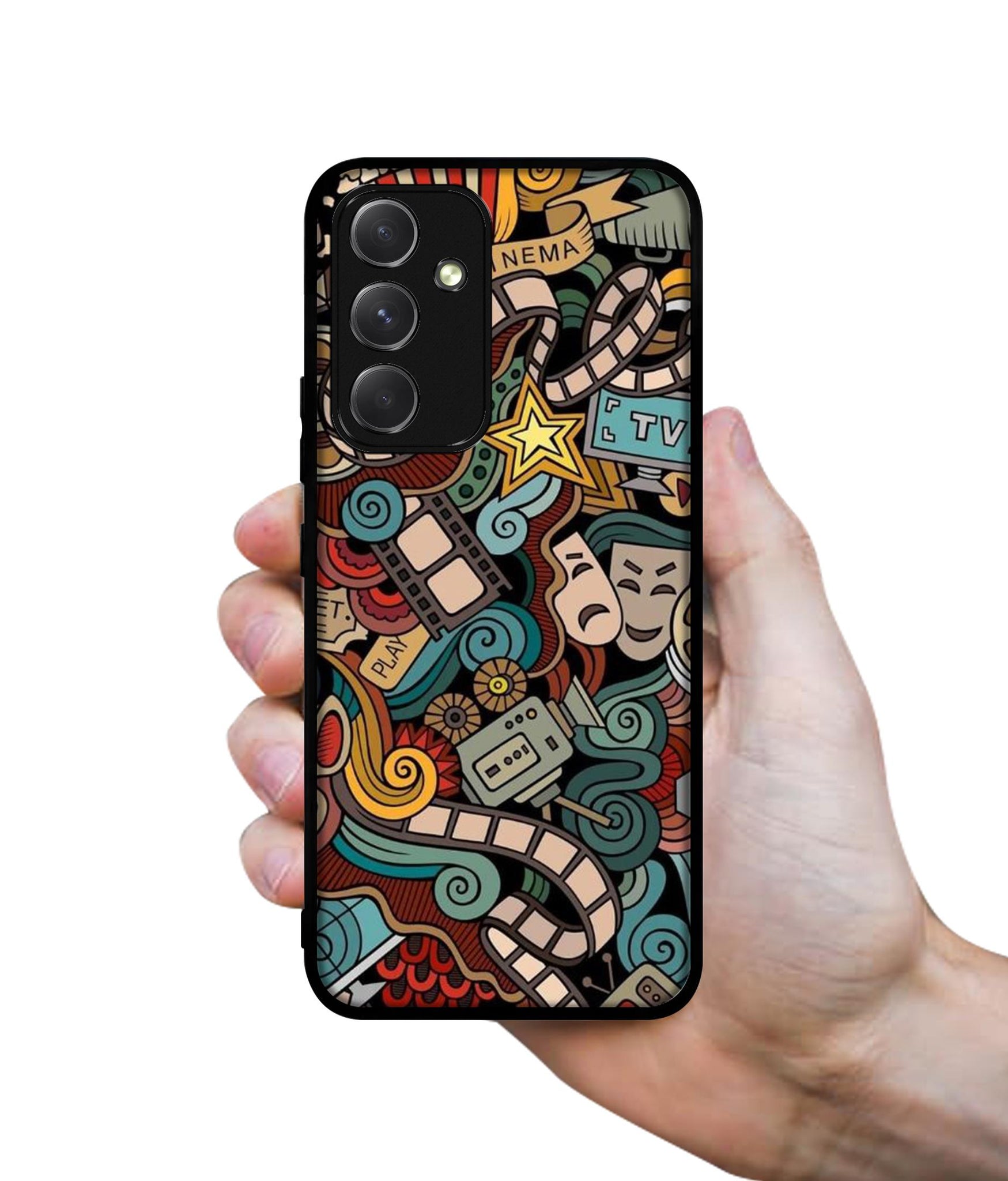 Movies Designer 2D Printed Back Case Cover for Samsung Galaxy A54 5G