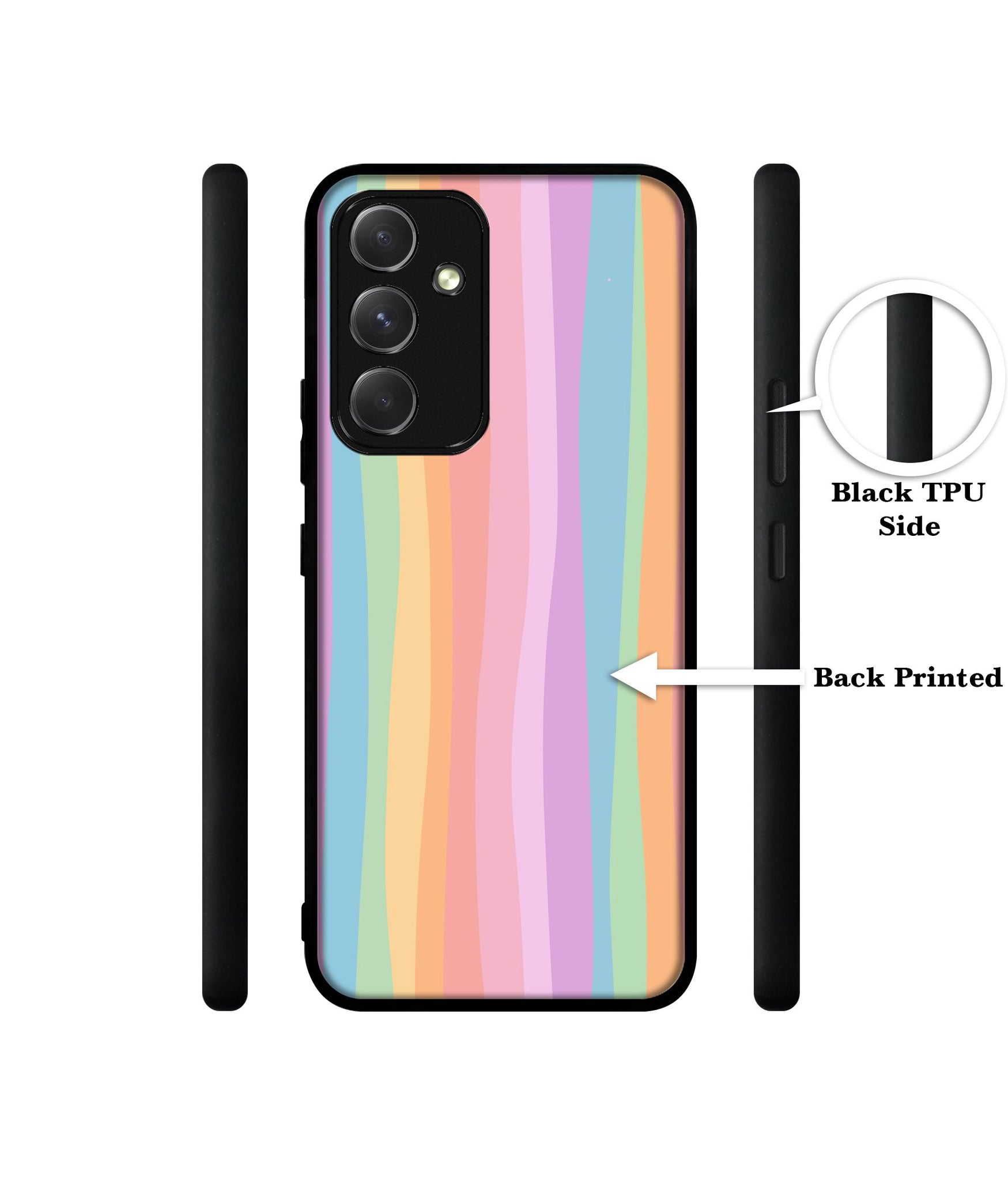 Cool Rainbow Designer 2D Printed Back Case Cover for Samsung Galaxy A54 5G
