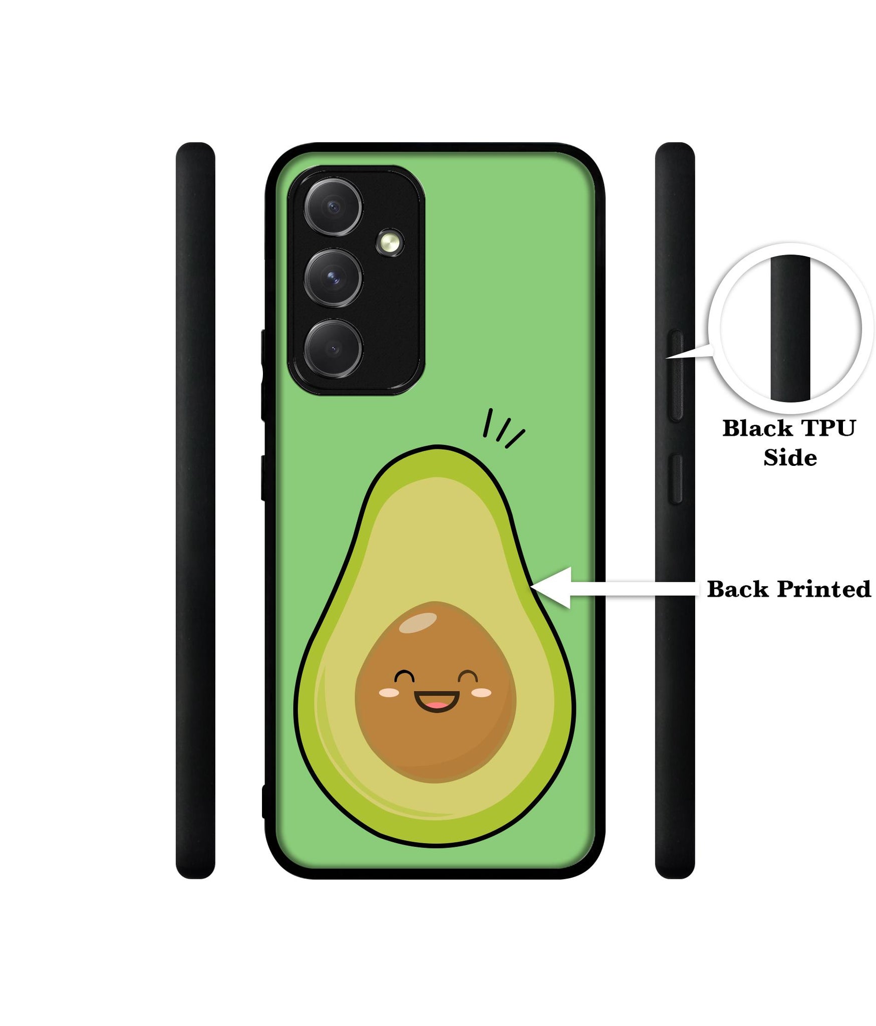Avocados Designer 2D Printed Back Case Cover for Samsung Galaxy A54 5G