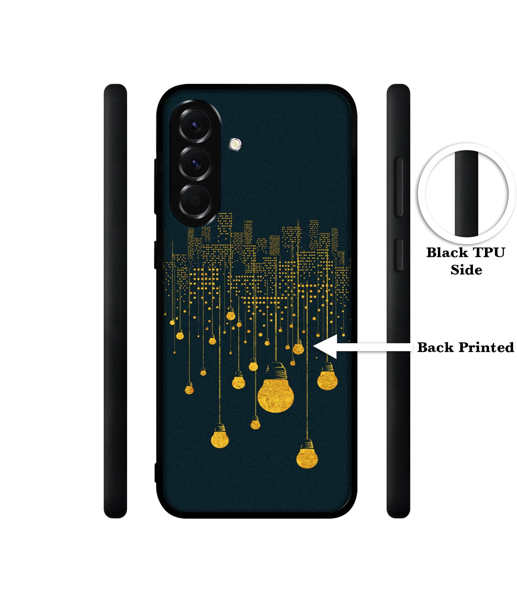 City Light Pattern Designer 2D Printed Back Case Cover for Samsung Galaxy A56 5G