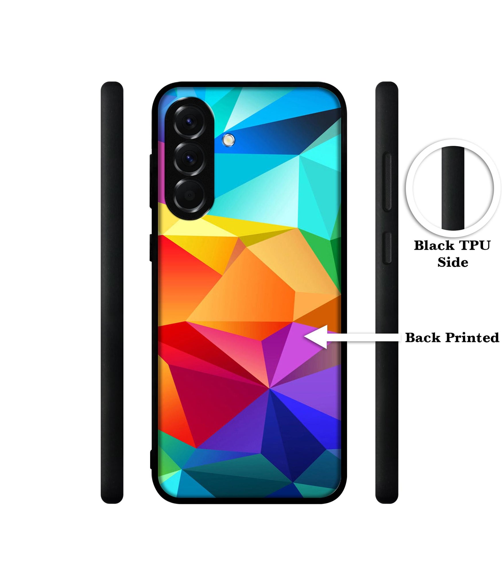 Colorful Pattern Designer 2D Printed Back Case Cover for Samsung Galaxy A56 5G