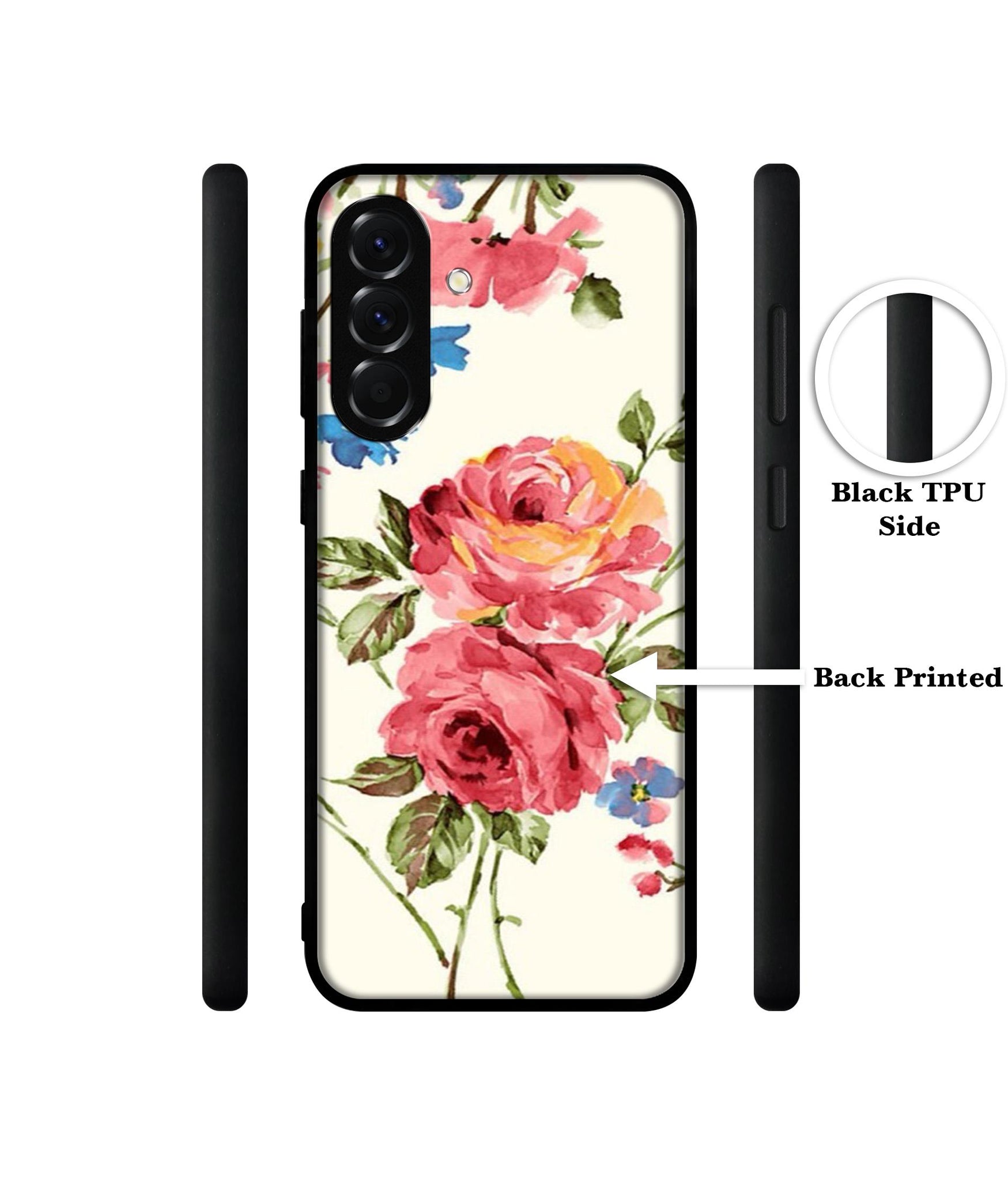 Vintage Painting Flower Designer 2D Printed Back Case Cover for Samsung Galaxy A56 5G