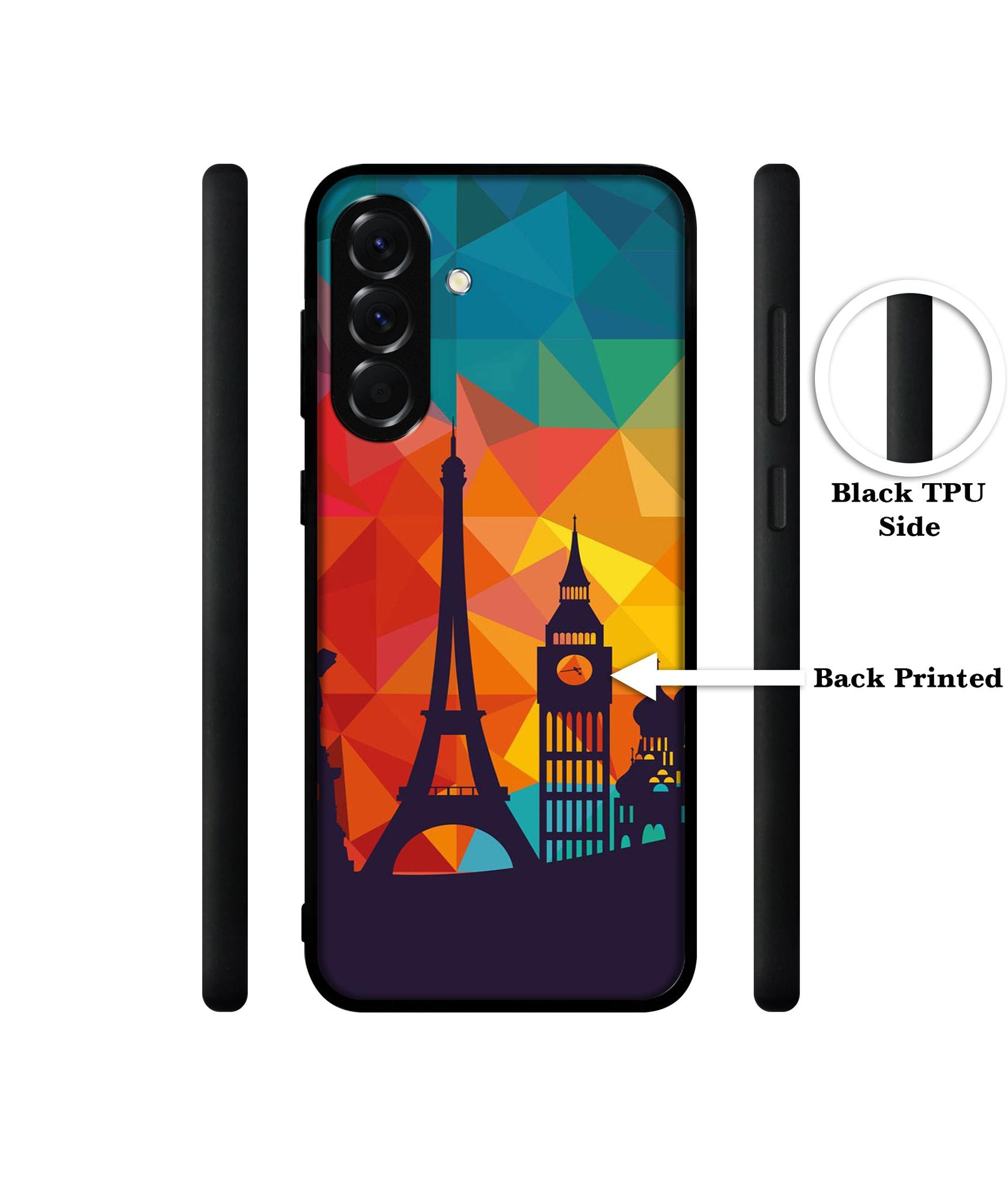 Colored Paris Designer 2D Printed Back Case Cover for Samsung Galaxy A56 5G