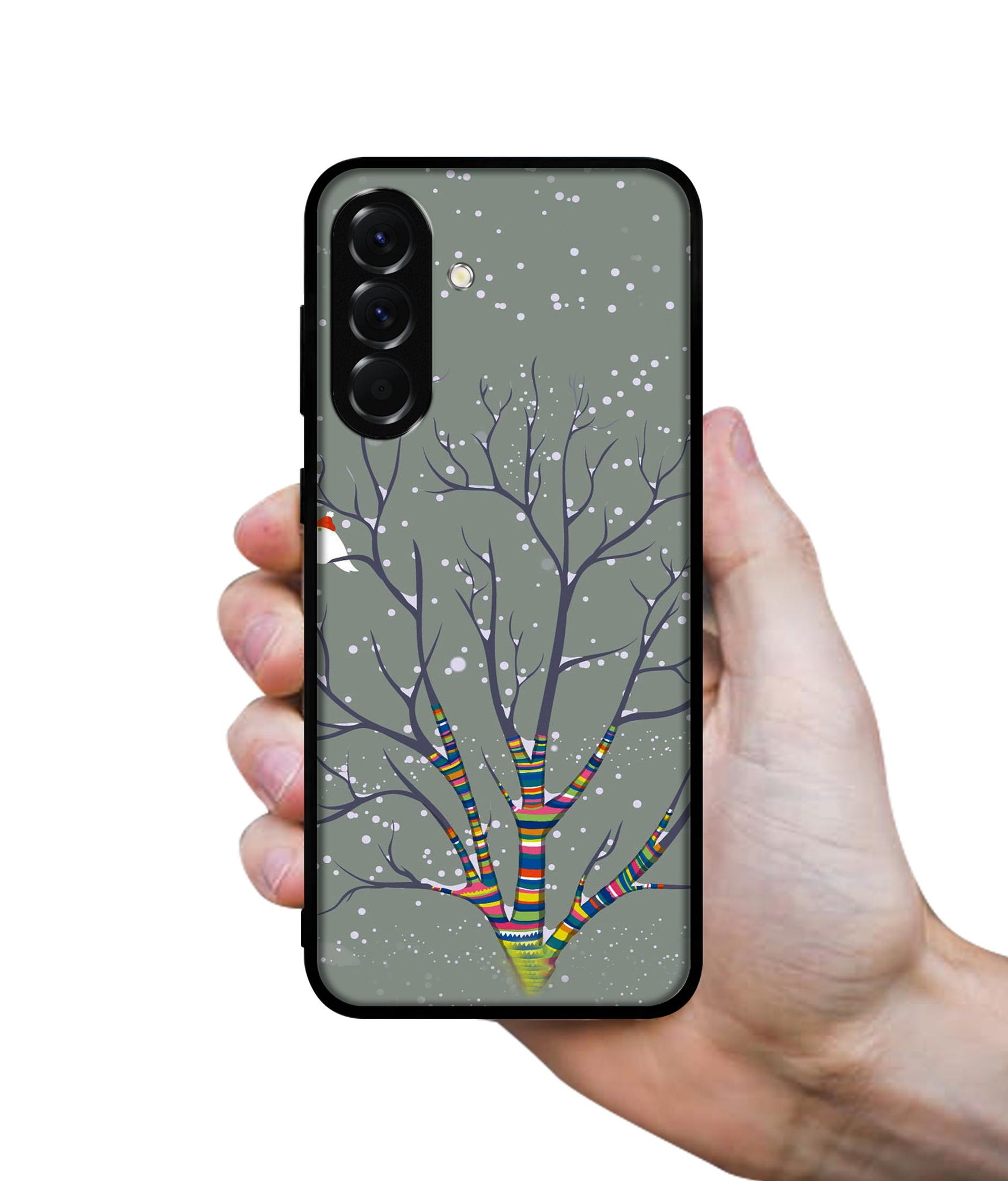 Winter Pattern Print Designer 2D Printed Back Case Cover for Samsung Galaxy A56 5G