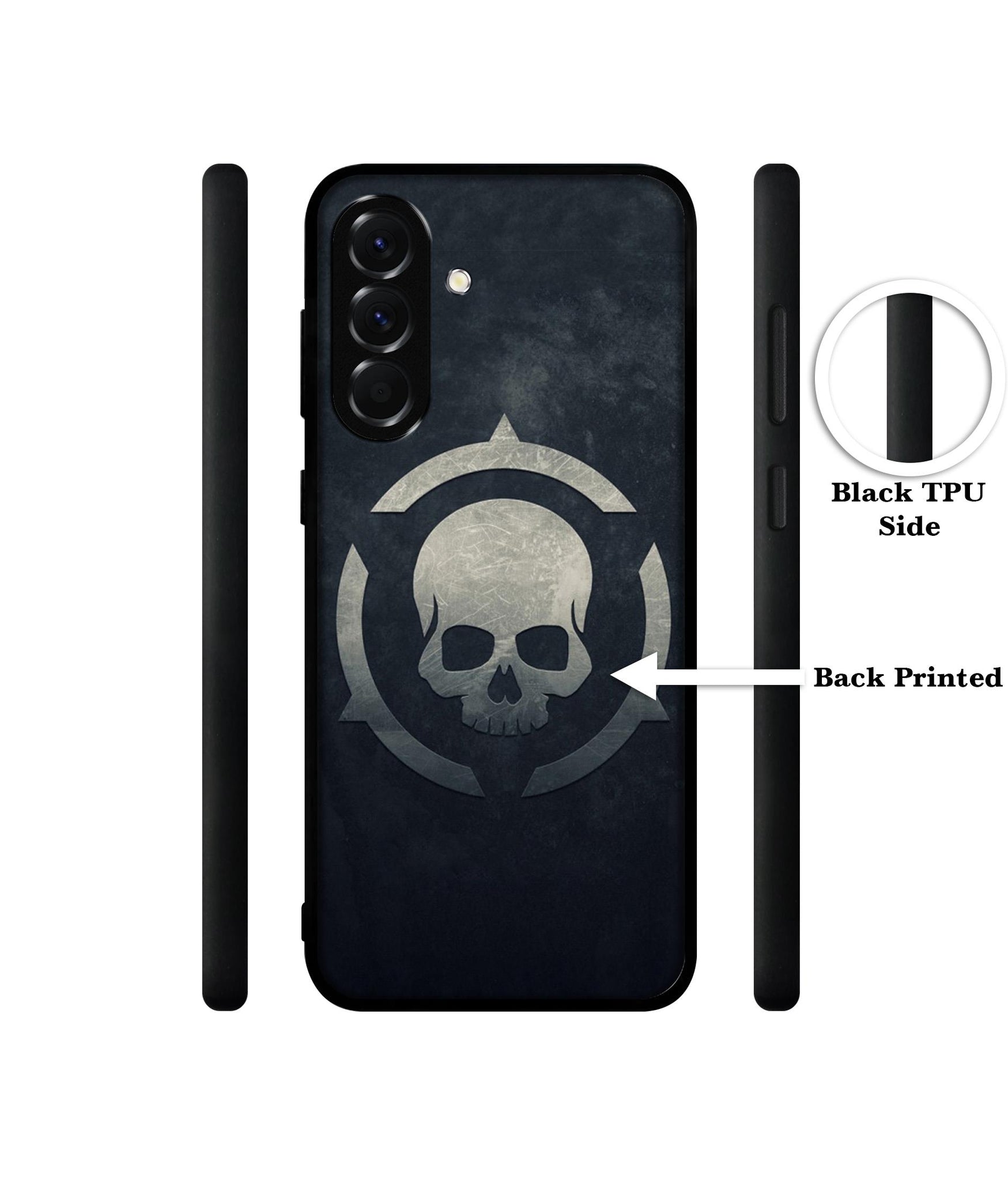 Skull Pattern Print Designer 2D Printed Back Case Cover for Samsung Galaxy A56 5G