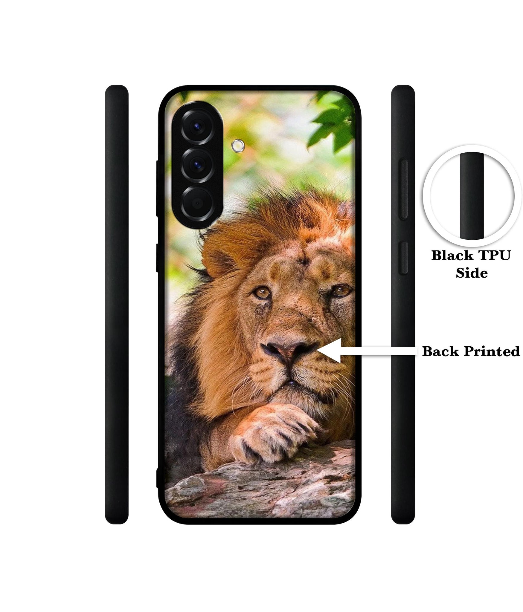 Tiger Pattern Print Designer 2D Printed Back Case Cover for Samsung Galaxy A56 5G
