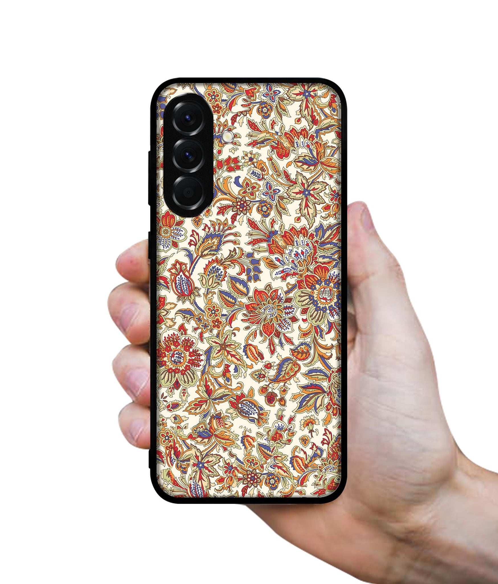 Floral Designer 2D Printed Back Case Cover for Samsung Galaxy A56 5G