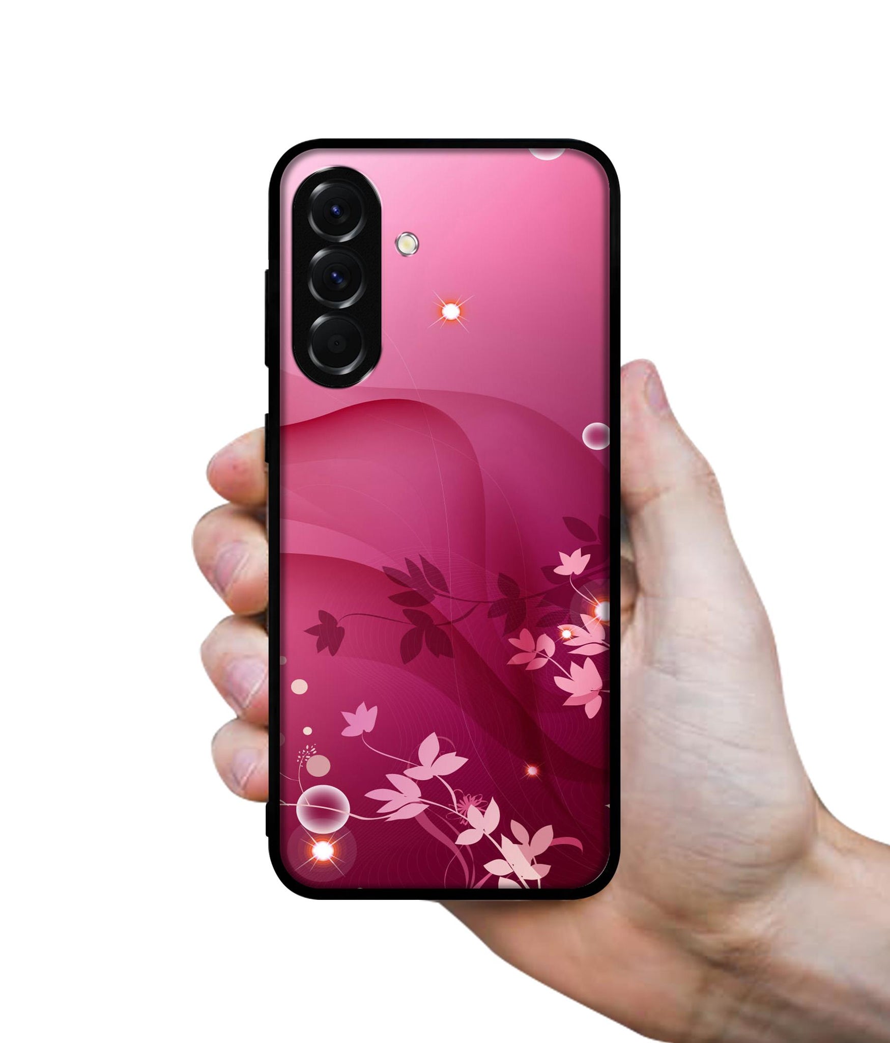 Pink Abstract Designer 2D Printed Back Case Cover for Samsung Galaxy A56 5G