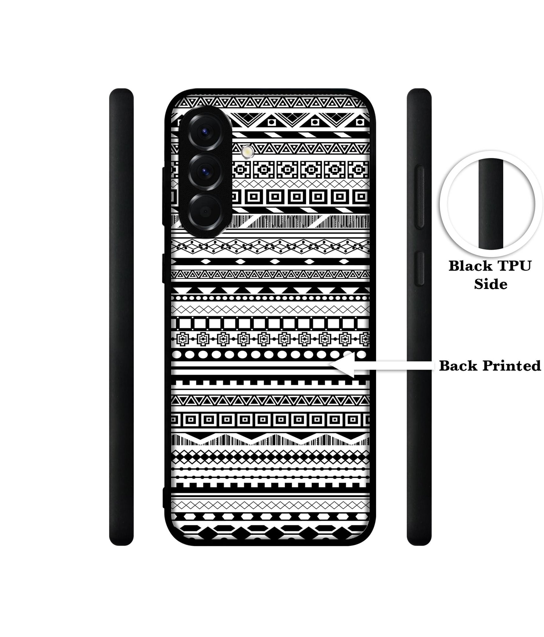 Black & White Patterns Designer 2D Printed Back Case Cover for Samsung Galaxy A56 5G