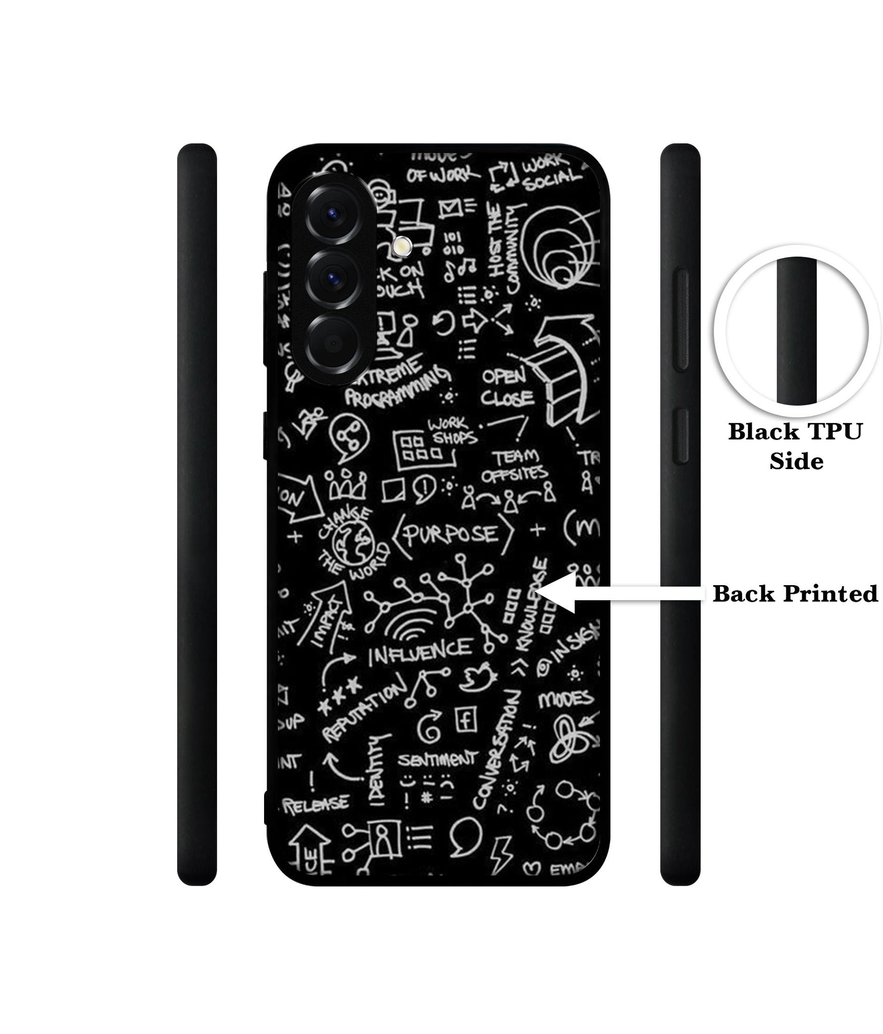 Formulas Designer 2D Printed Back Case Cover for Samsung Galaxy A56 5G