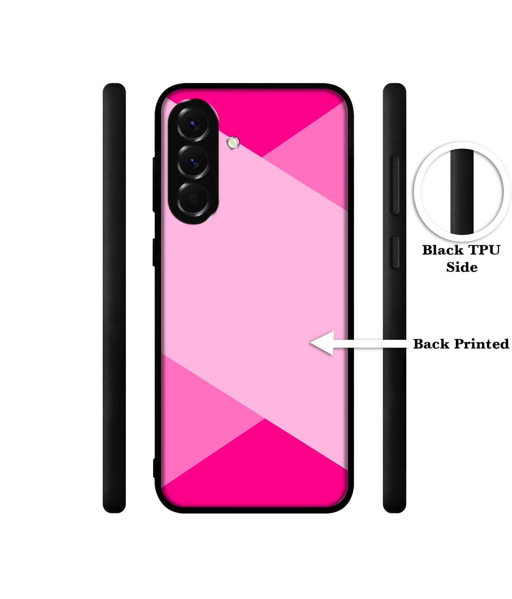 Pink Cross Vector Designer 2D Printed Back Case Cover for Samsung Galaxy A56 5G