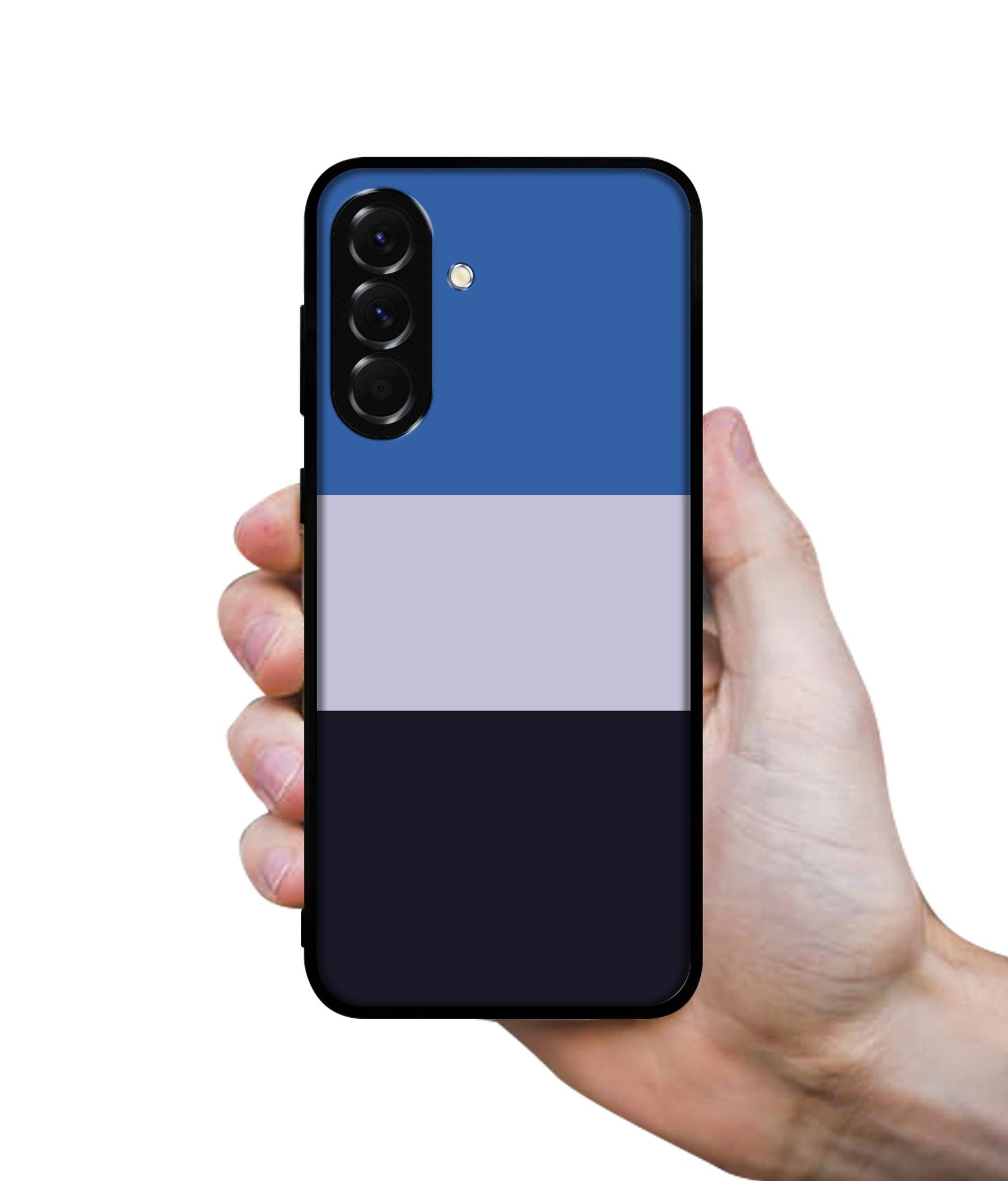 Three Color Stripes Designer 2D Printed Back Case Cover for Samsung Galaxy A56 5G