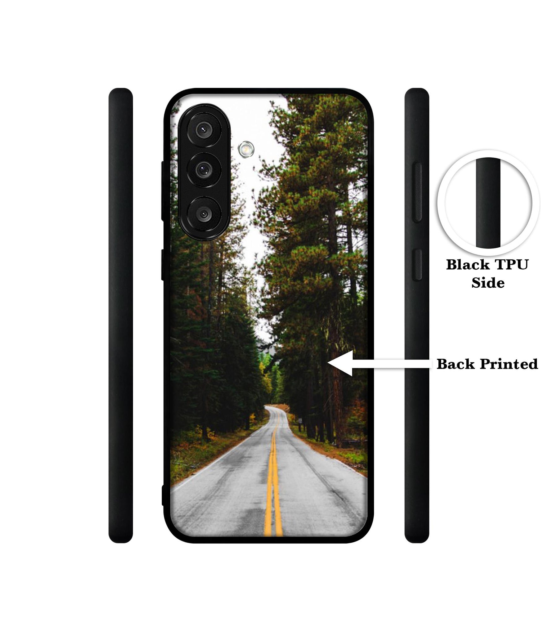 Road Photo Designer 2D Printed Back Case Cover for Samsung Galaxy M56 5G / F56 5G