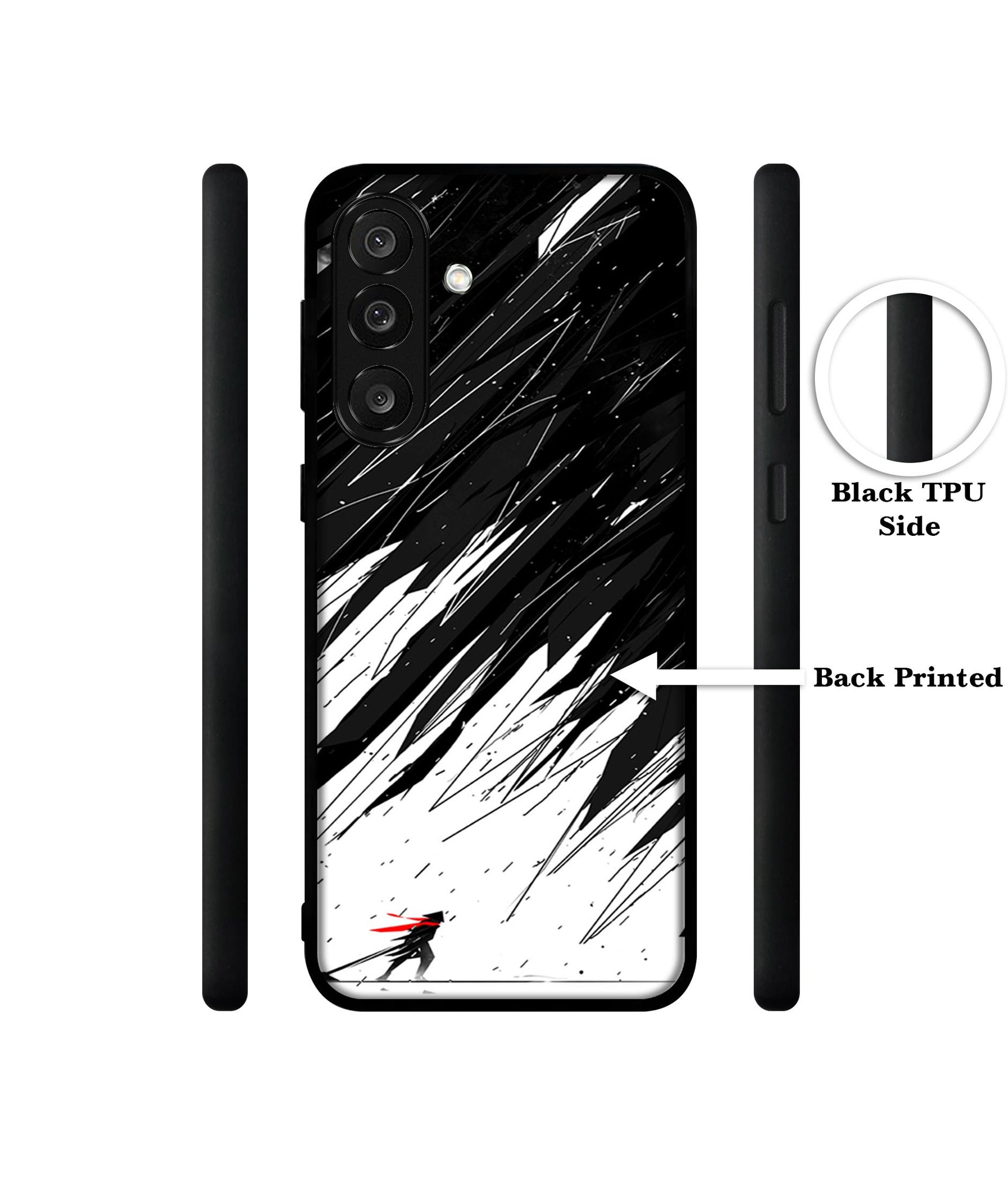 Geometric Strom Designer 2D Printed Back Case Cover for Samsung Galaxy M56 5G / F56 5G