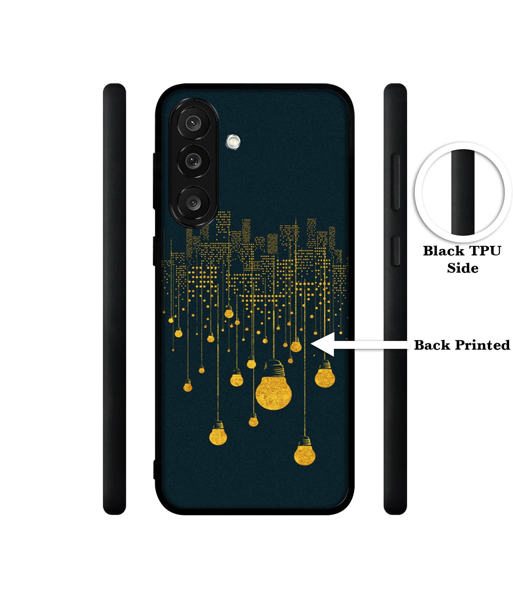 City Light Pattern Designer 2D Printed Back Case Cover for Samsung Galaxy M56 5G / F56 5G
