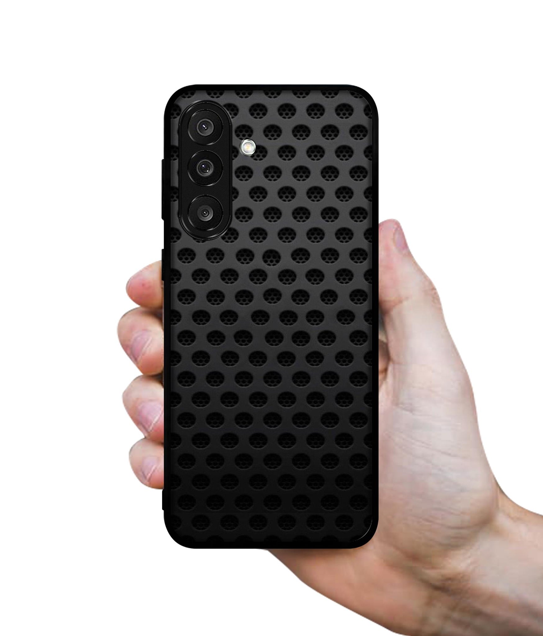 Black Circle Designer 2D Printed Back Case Cover for Samsung Galaxy M56 5G / F56 5G