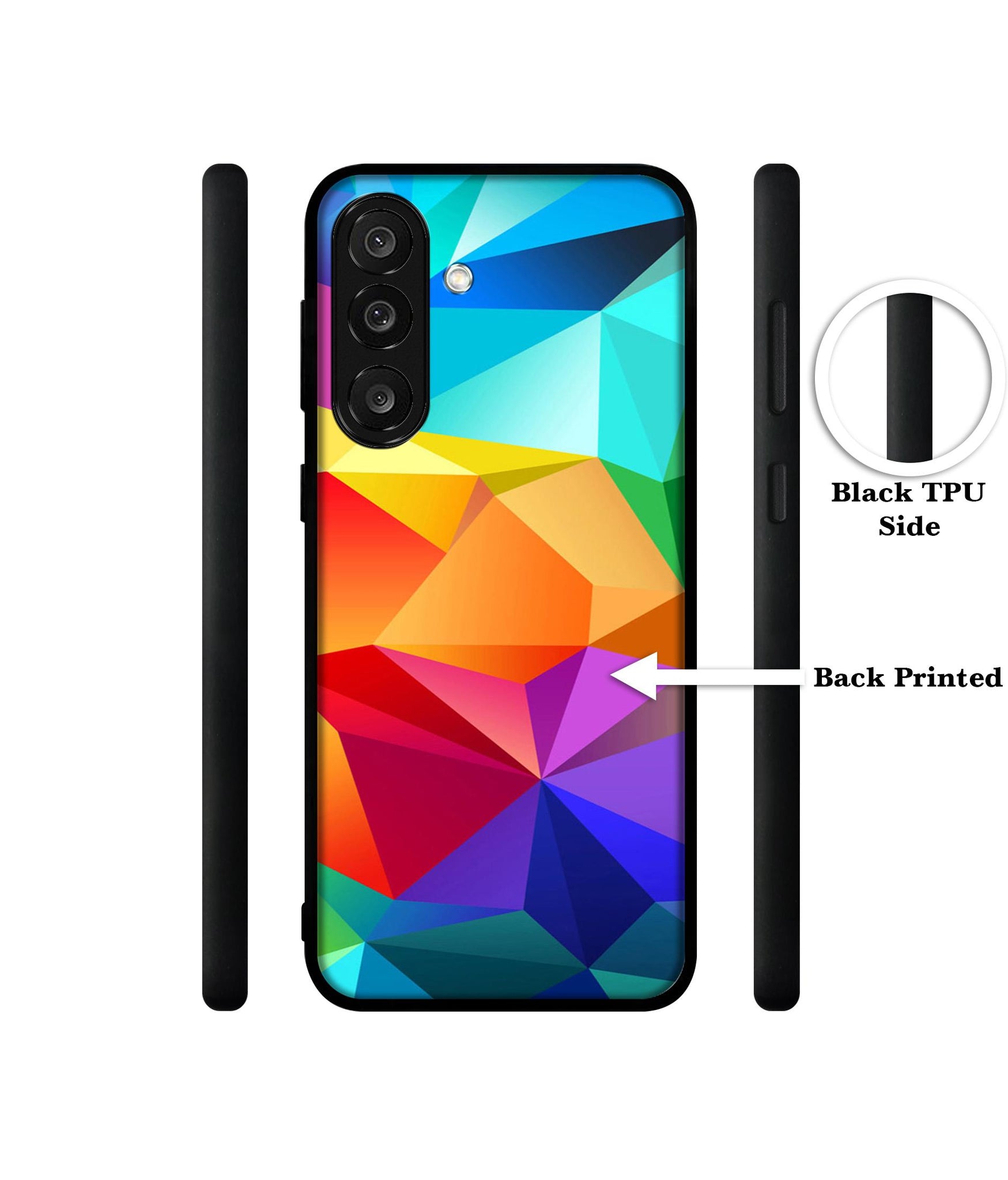Colorful Pattern Designer 2D Printed Back Case Cover for Samsung Galaxy M56 5G / F56 5G