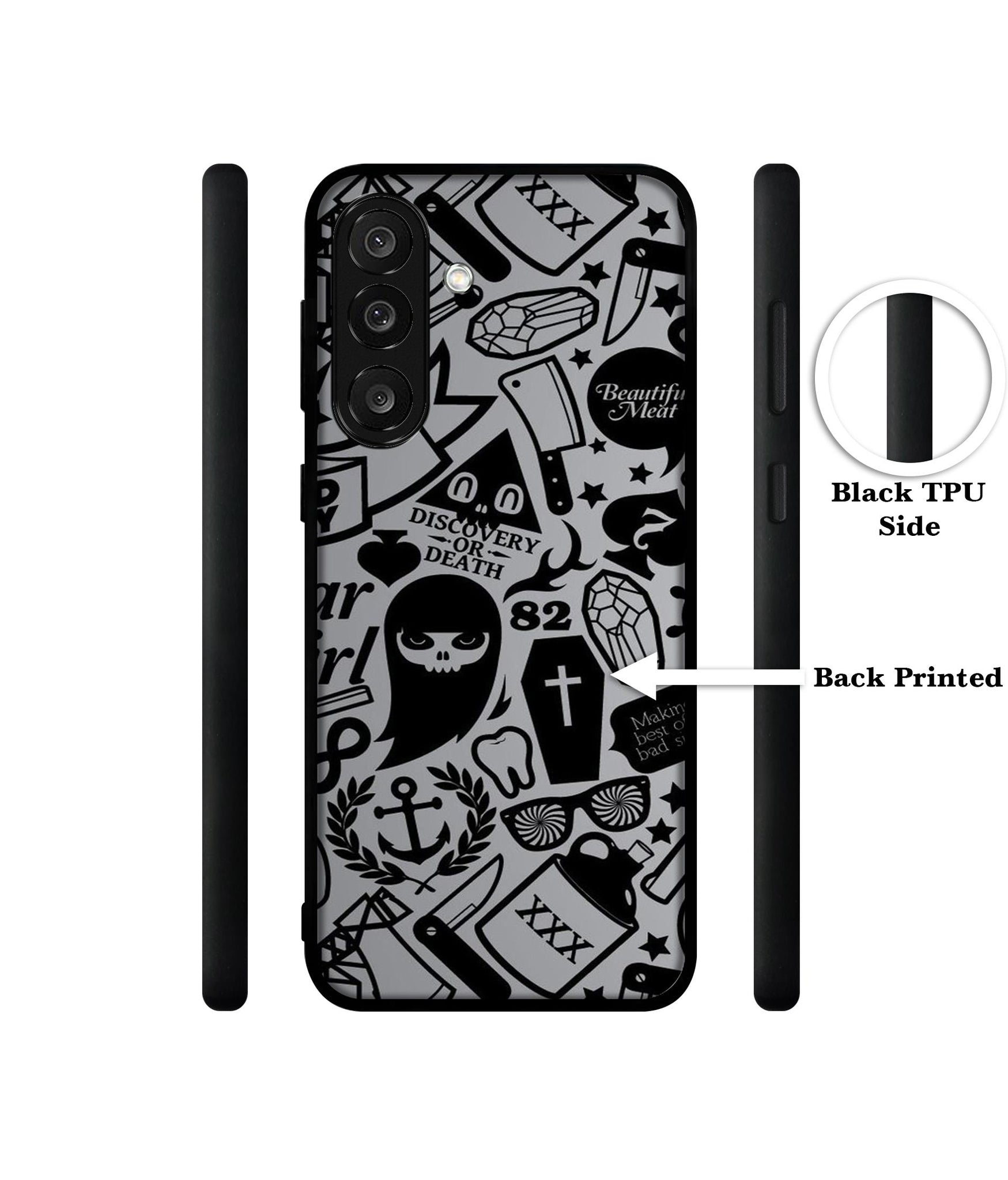 Discover Or Death Designer 2D Printed Back Case Cover for Samsung Galaxy M56 5G / F56 5G
