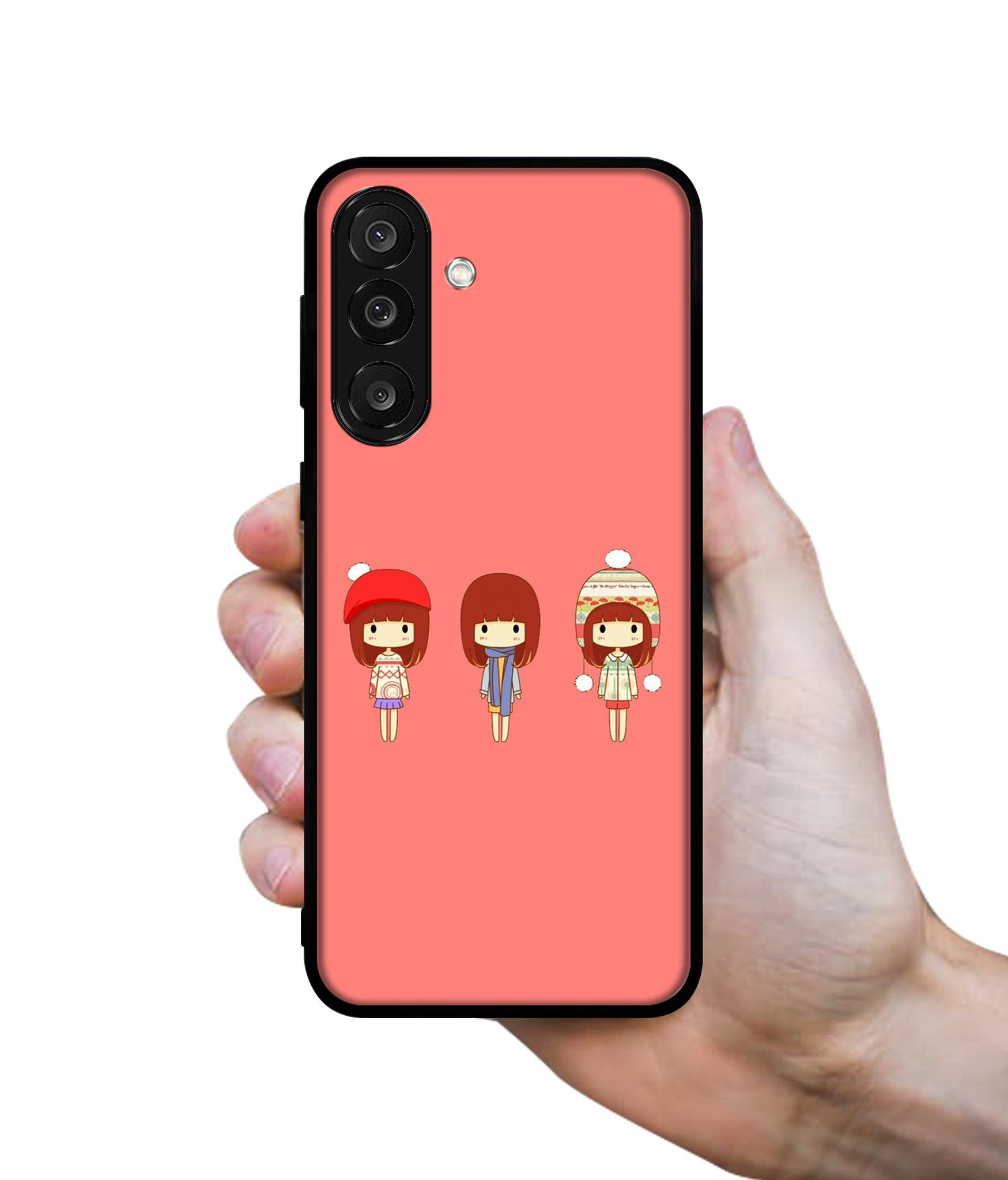 Cute Girls Designer 2D Printed Back Case Cover for Samsung Galaxy M56 5G / F56 5G