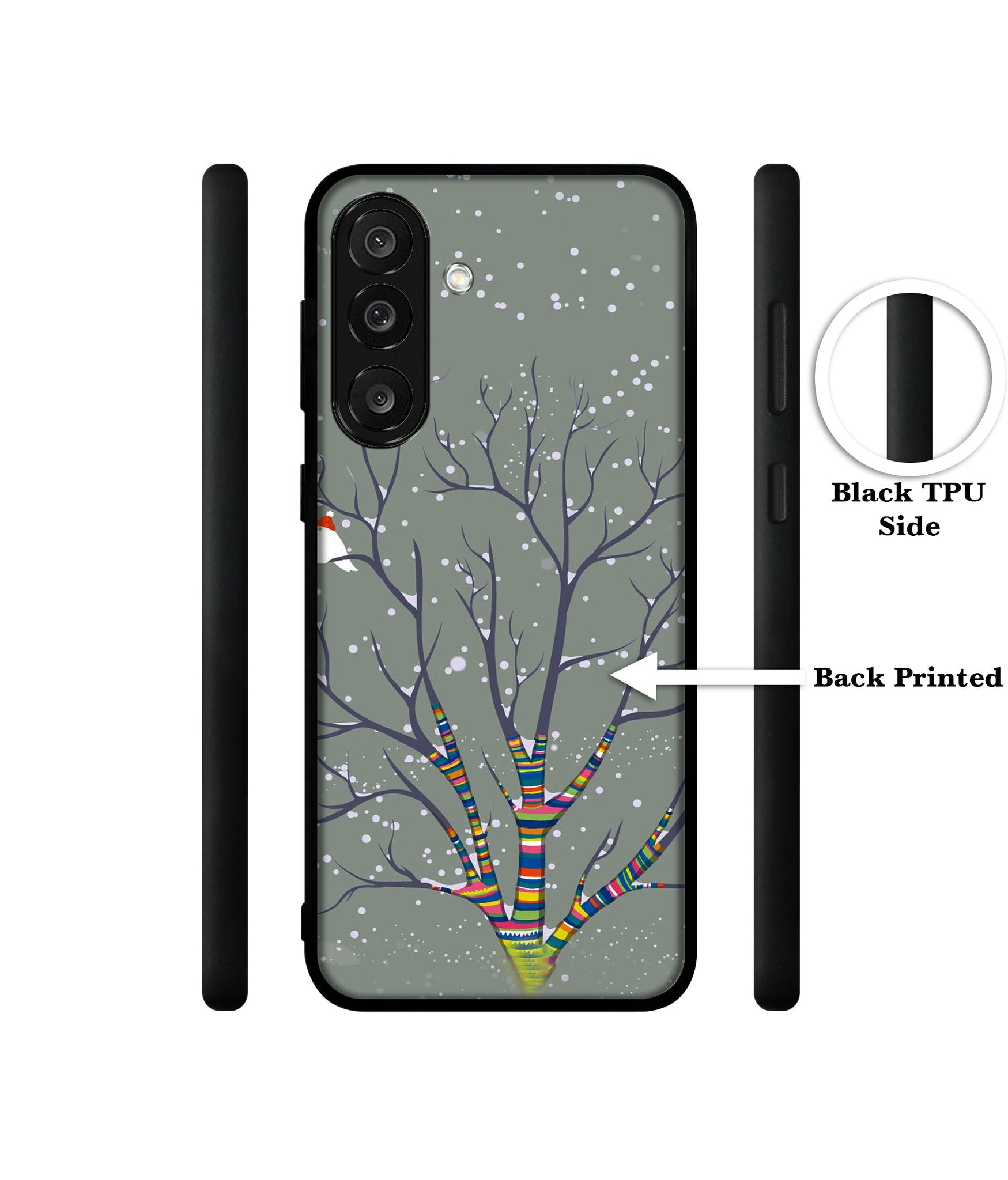 Winter Pattern Print Designer 2D Printed Back Case Cover for Samsung Galaxy M56 5G / F56 5G