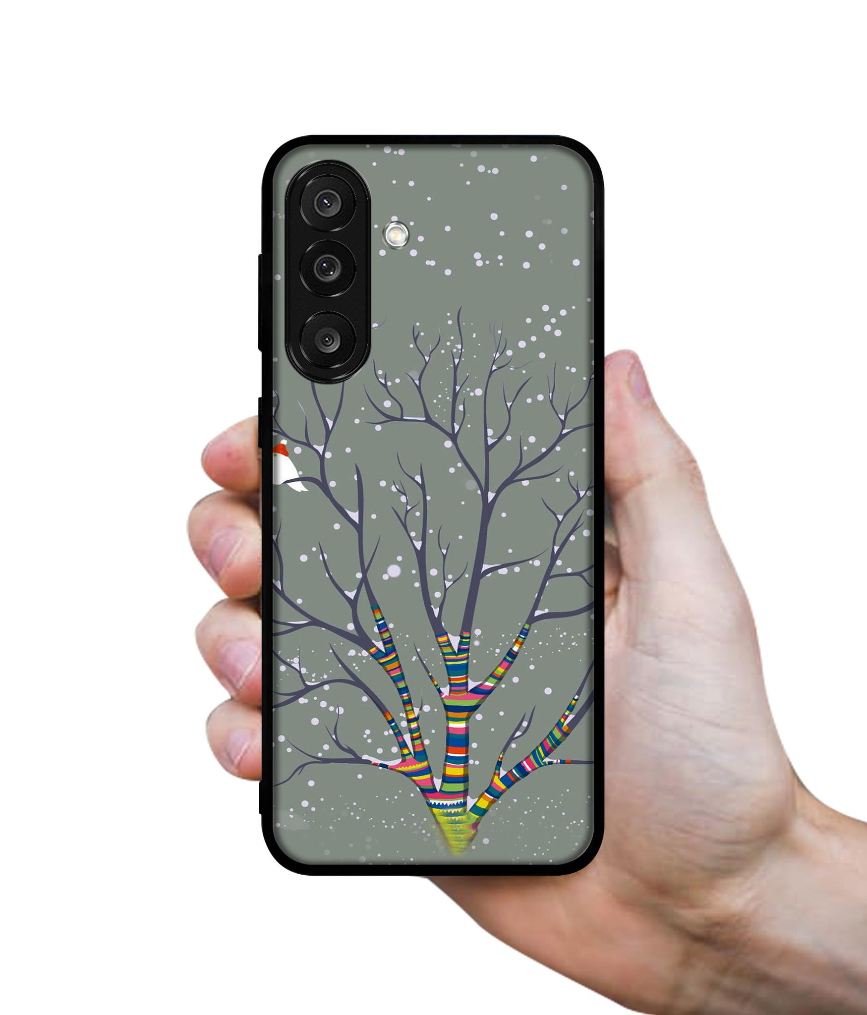 Winter Pattern Print Designer 2D Printed Back Case Cover for Samsung Galaxy M56 5G / F56 5G