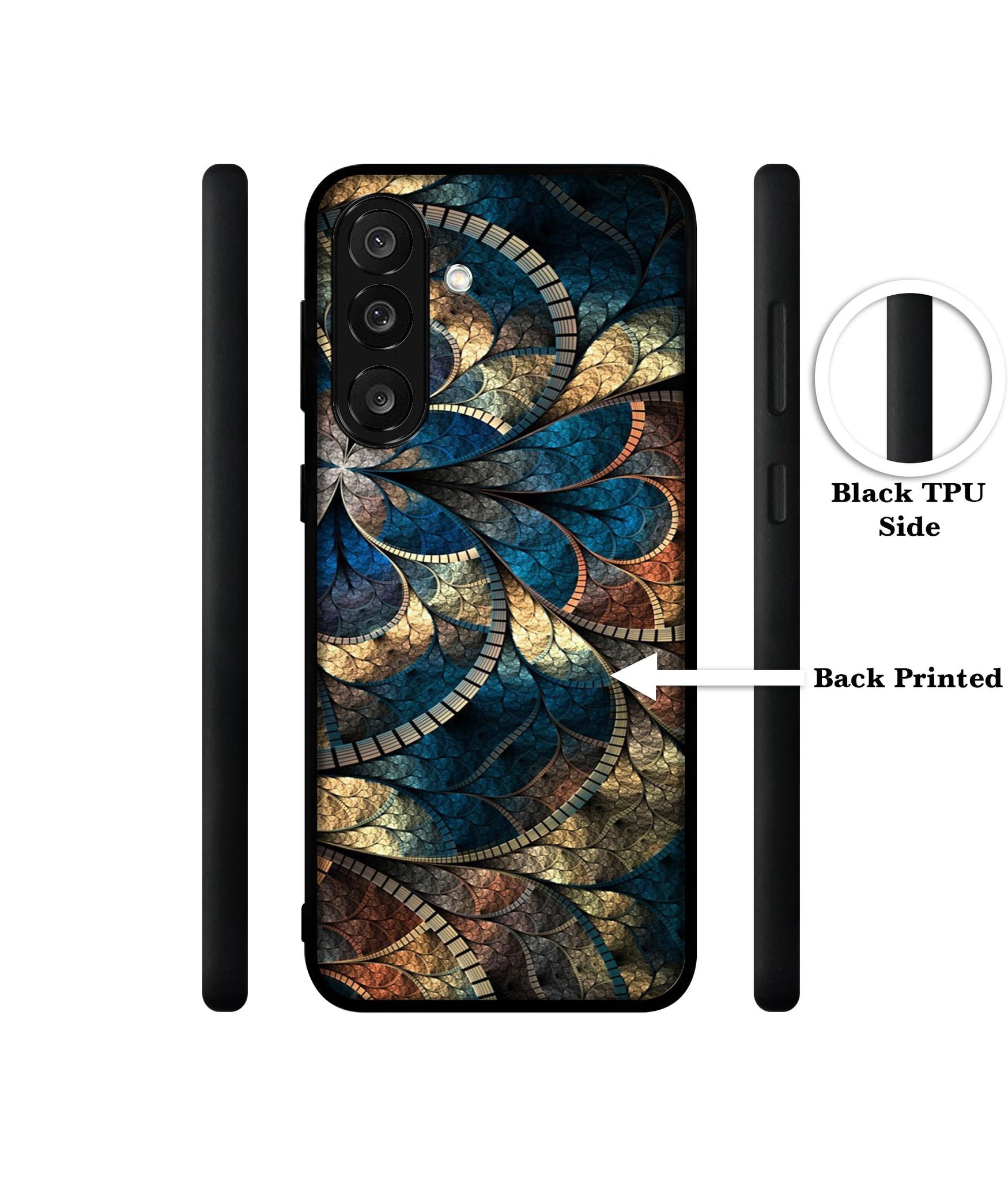 Fractional Pattern Designer 2D Printed Back Case Cover for Samsung Galaxy M56 5G / F56 5G