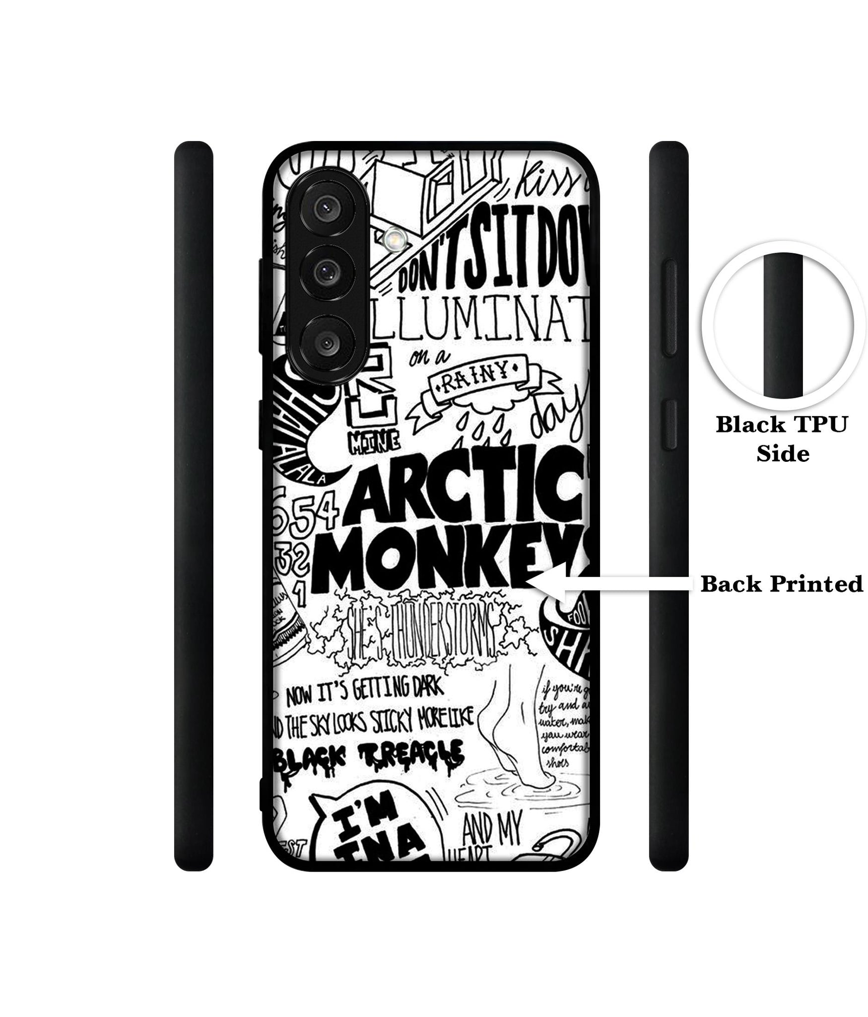 Arctic Monkeys Pattern Designer 2D Printed Back Case Cover for Samsung Galaxy M56 5G / F56 5G