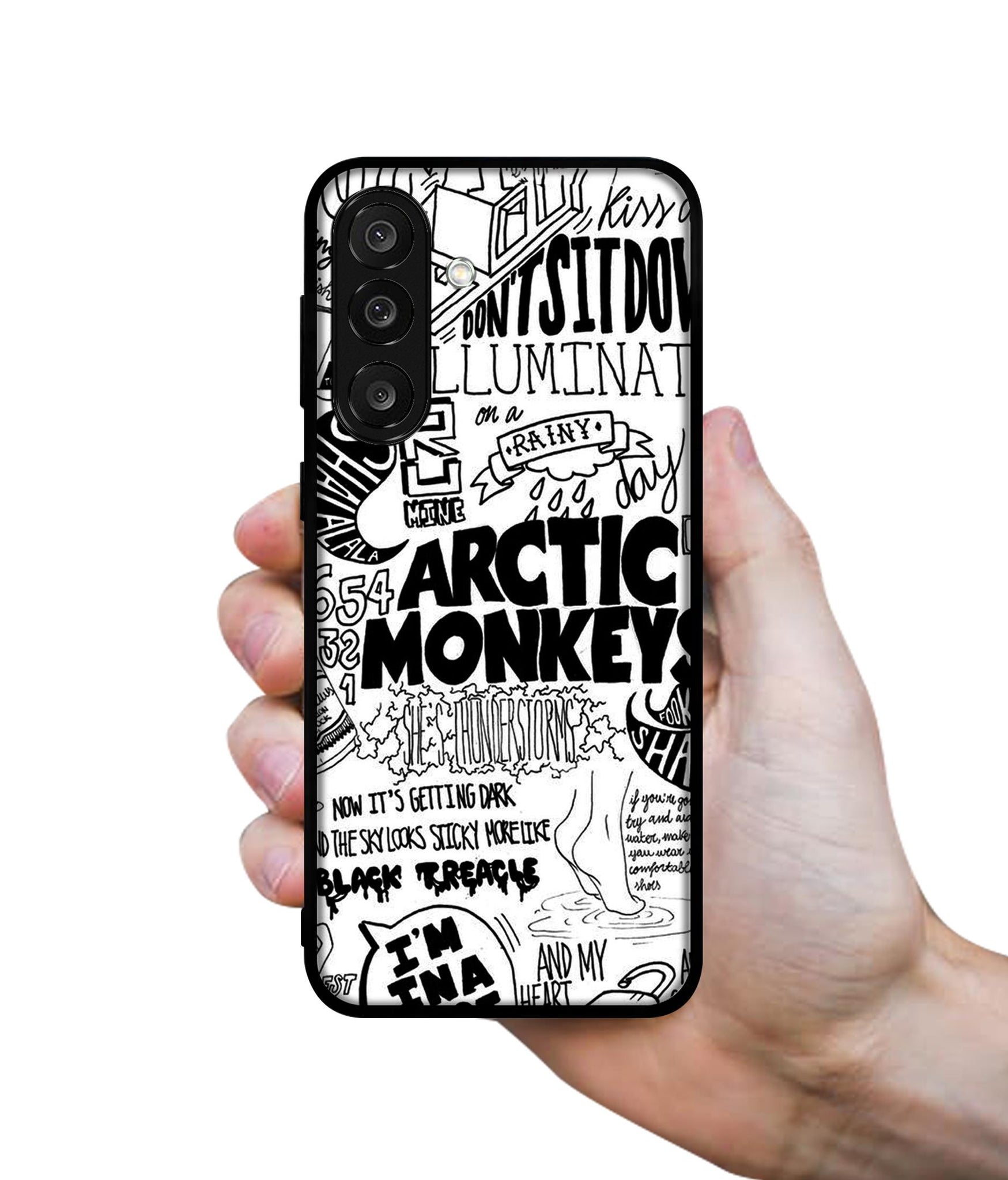 Arctic Monkeys Pattern Designer 2D Printed Back Case Cover for Samsung Galaxy M56 5G / F56 5G