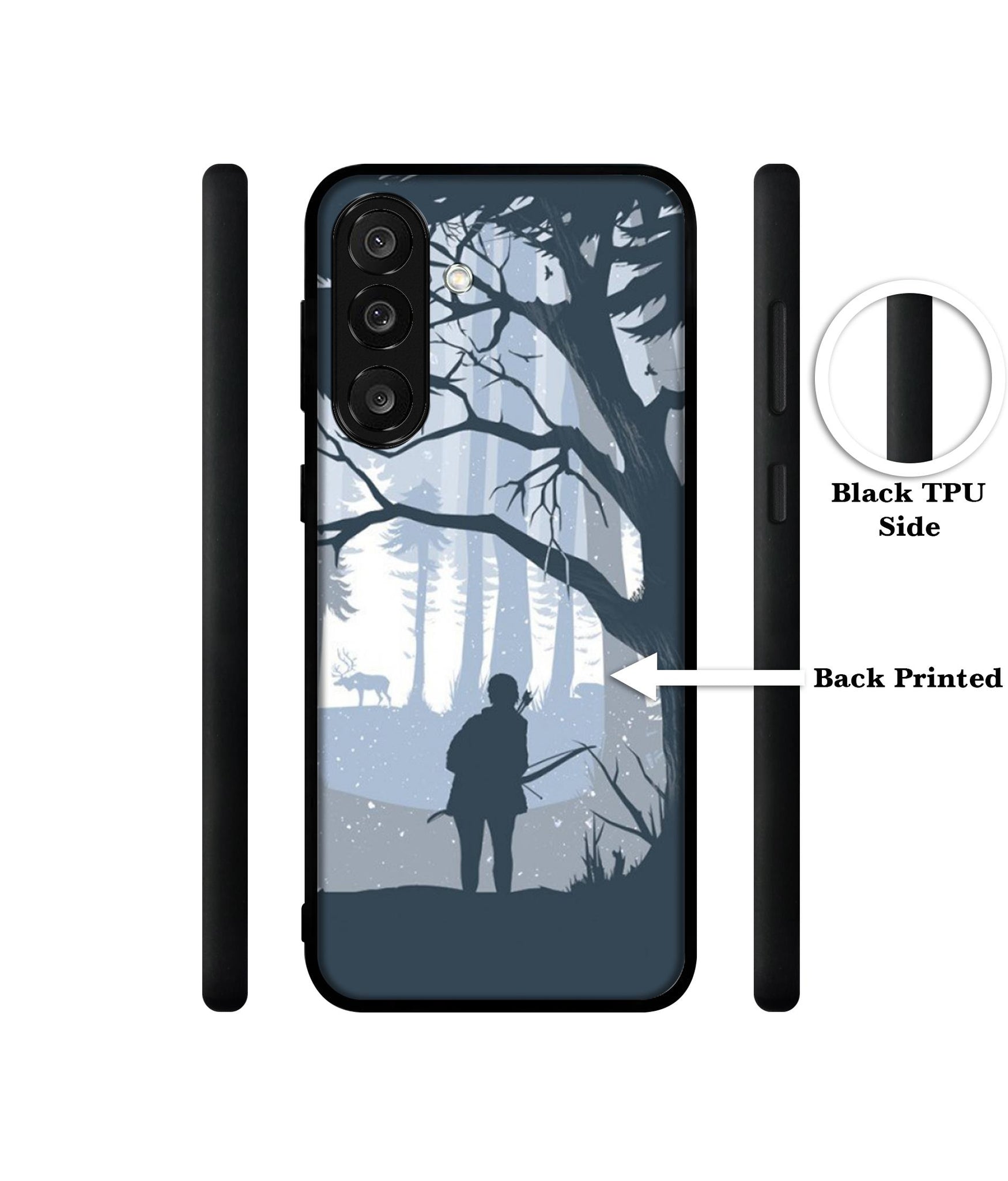 Hunter Designer 2D Printed Back Case Cover for Samsung Galaxy M56 5G / F56 5G