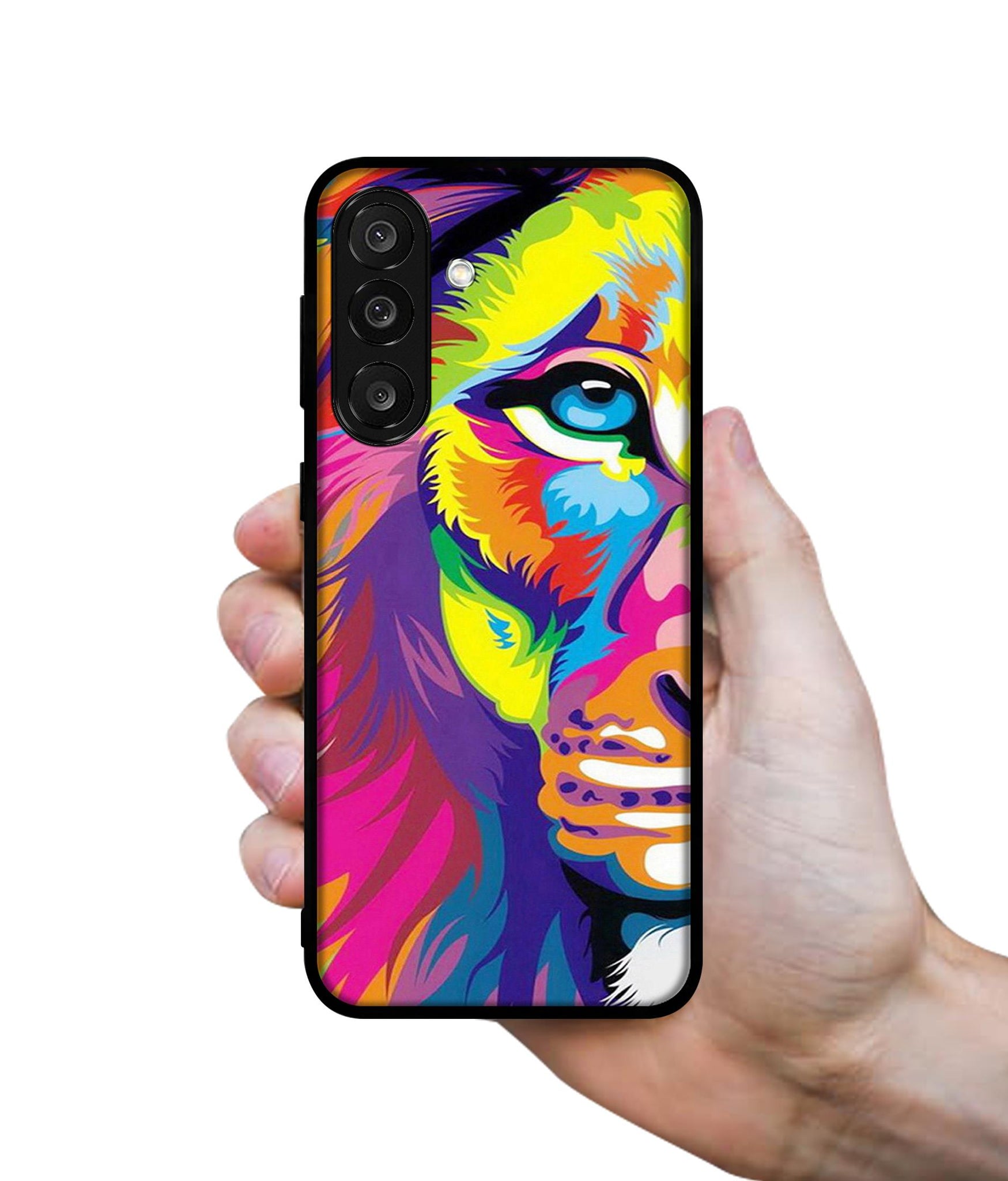 Lion Designer 2D Printed Back Case Cover for Samsung Galaxy M56 5G / F56 5G