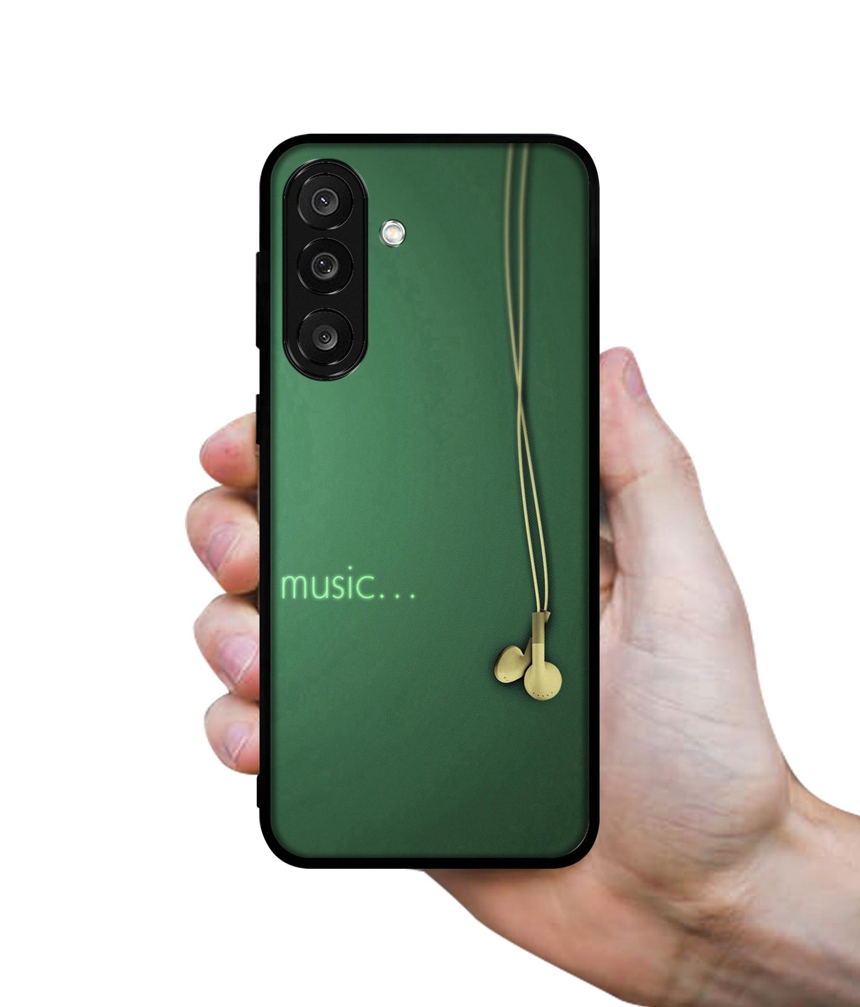 Headphone Music Designer 2D Printed Back Case Cover for Samsung Galaxy M56 5G / F56 5G