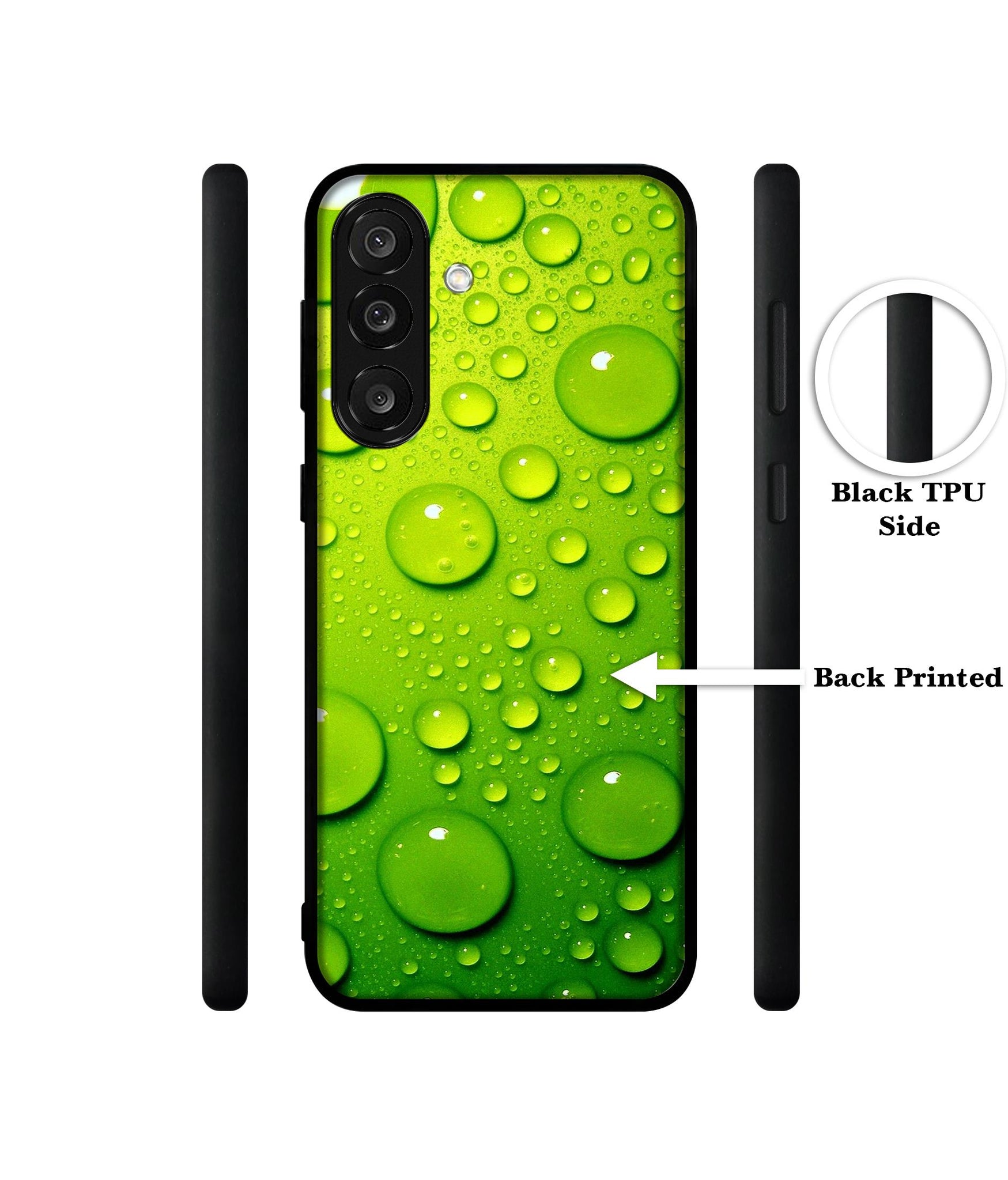 Green Bubbles Designer 2D Printed Back Case Cover for Samsung Galaxy M56 5G / F56 5G
