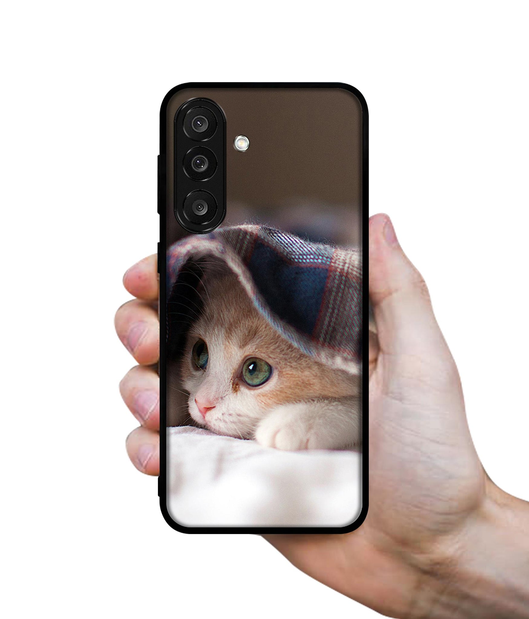 Sleepy Kitten Designer 2D Printed Back Case Cover for Samsung Galaxy M56 5G / F56 5G