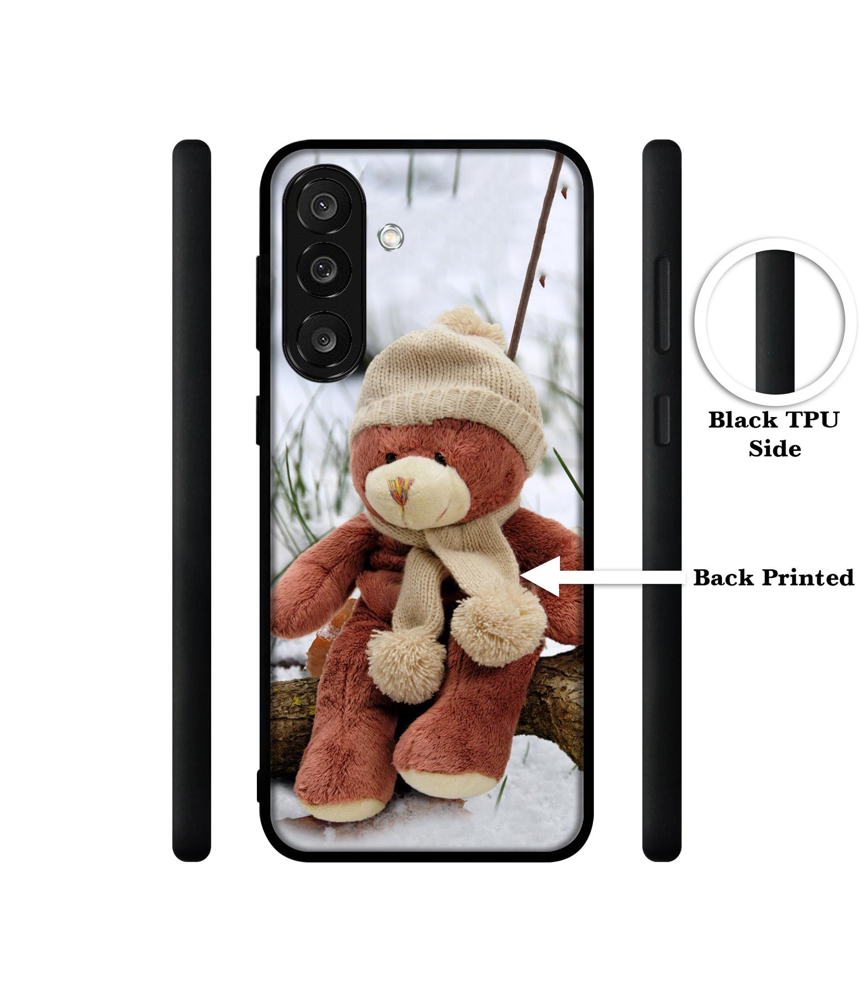 Woolen Bear Designer 2D Printed Back Case Cover for Samsung Galaxy M56 5G / F56 5G