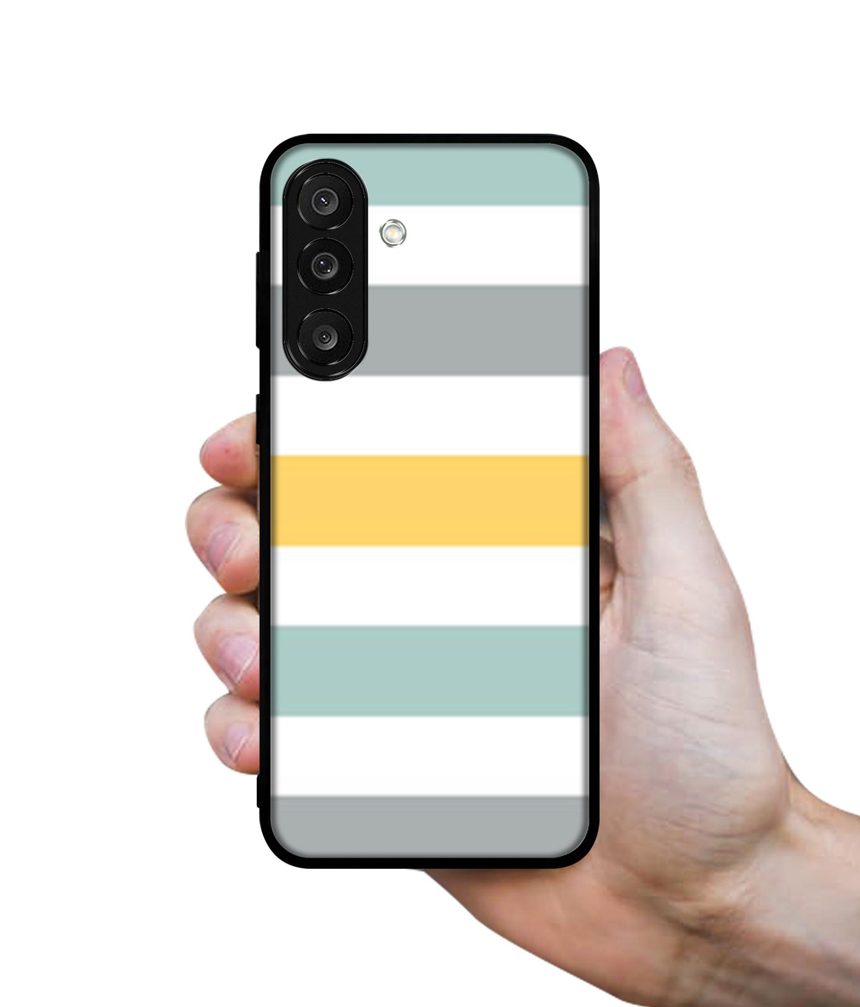 Line Texture Designer 2D Printed Back Case Cover for Samsung Galaxy M56 5G / F56 5G