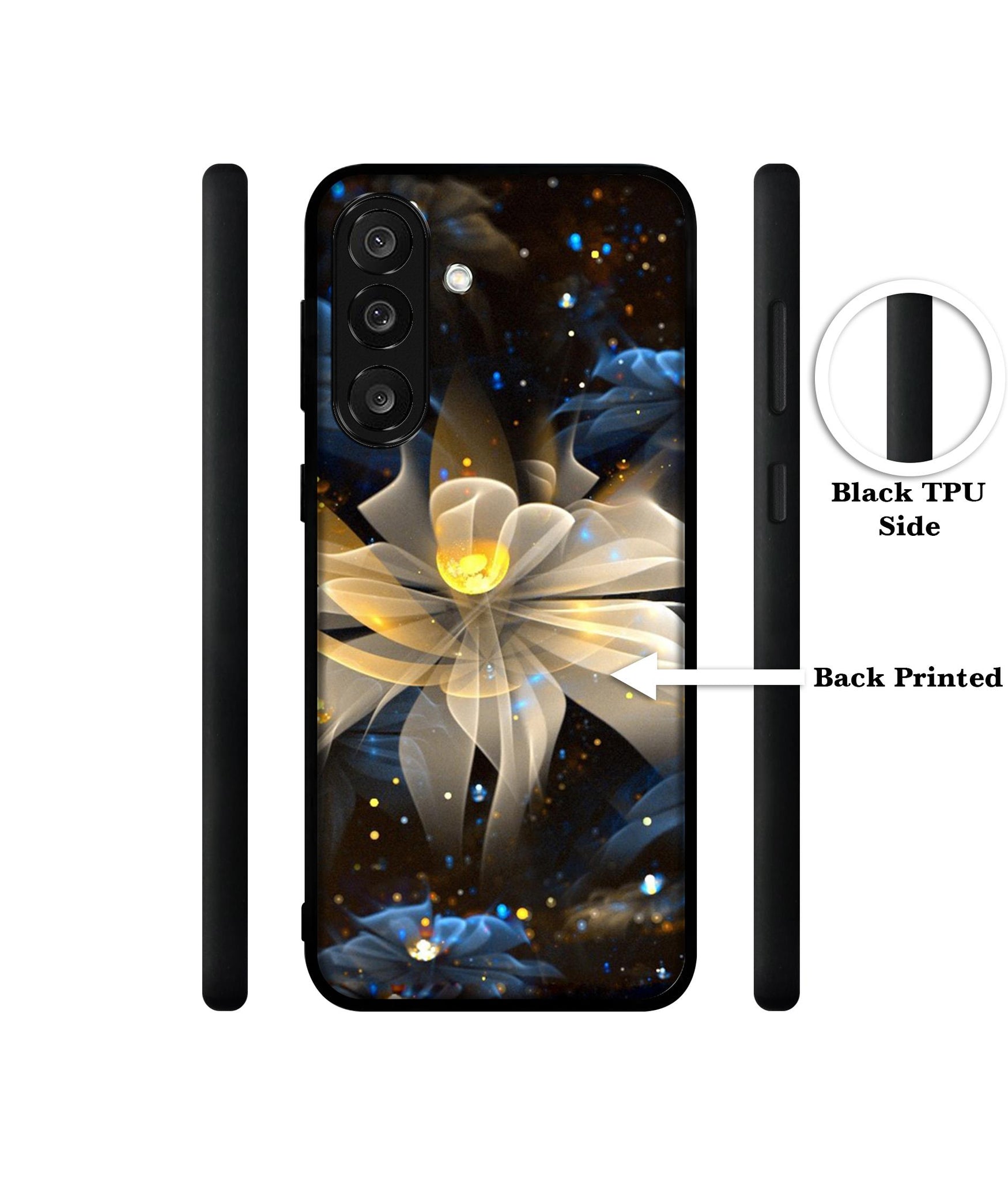 Art Flower Designer 2D Printed Back Case Cover for Samsung Galaxy M56 5G / F56 5G