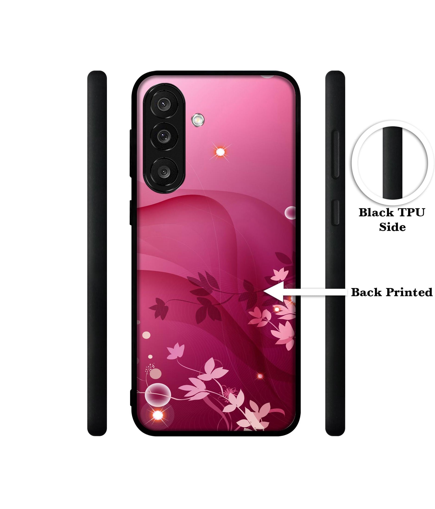 Pink Abstract Designer 2D Printed Back Case Cover for Samsung Galaxy M56 5G / F56 5G